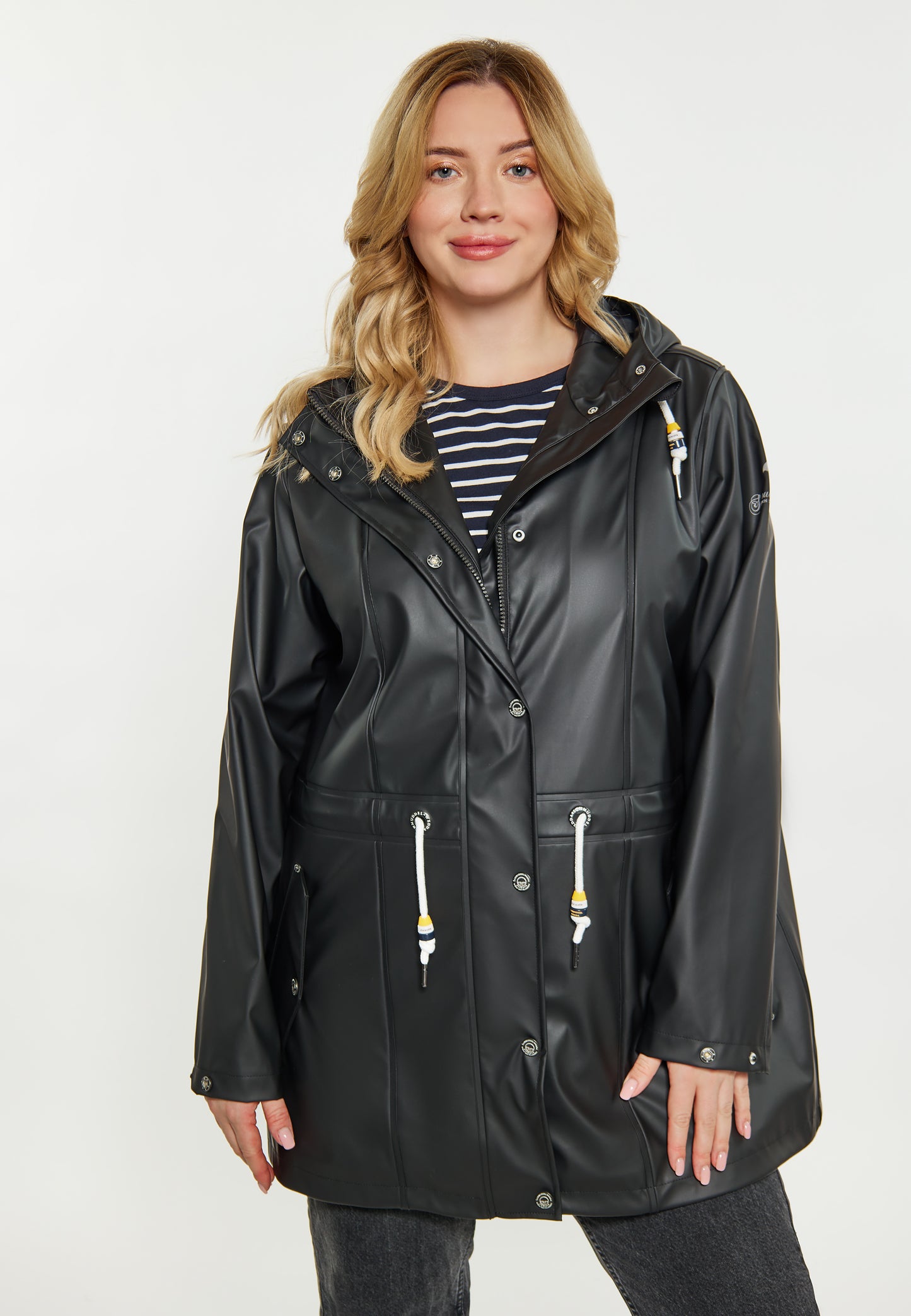 Schmuddelwedda women's curvy rain coat