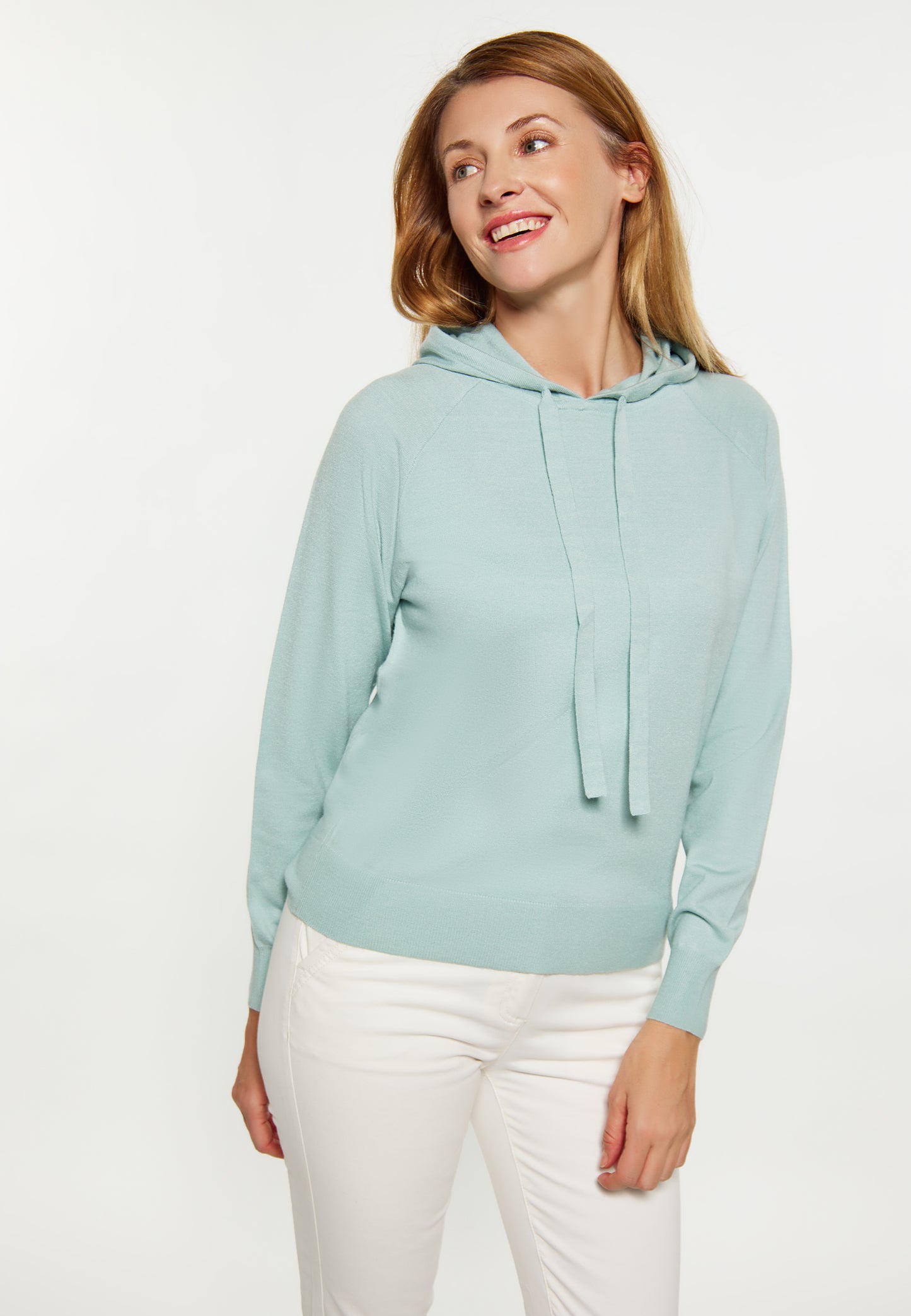 usha BLUE LABEL damska bluza z kapturem