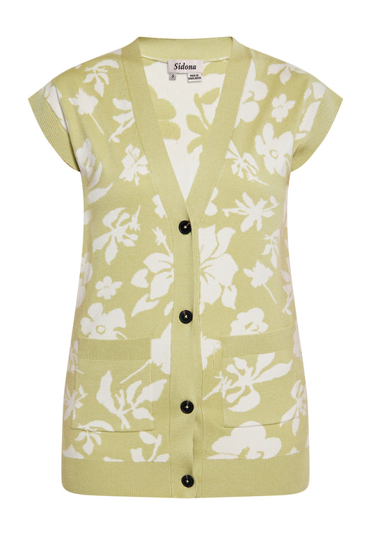 SIDONA damska kamizelka swetrowa