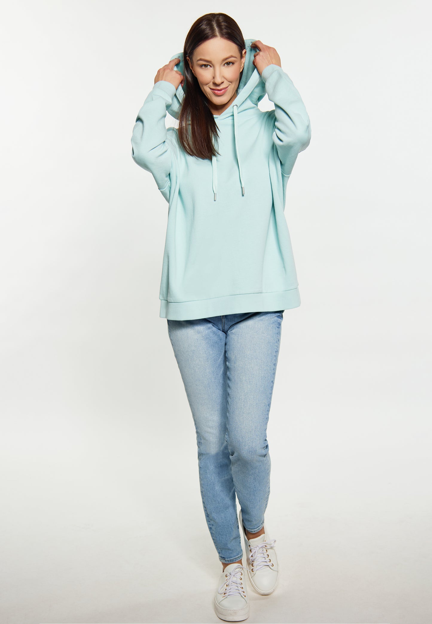 usha BLUE LABEL damska bluza z kapturem