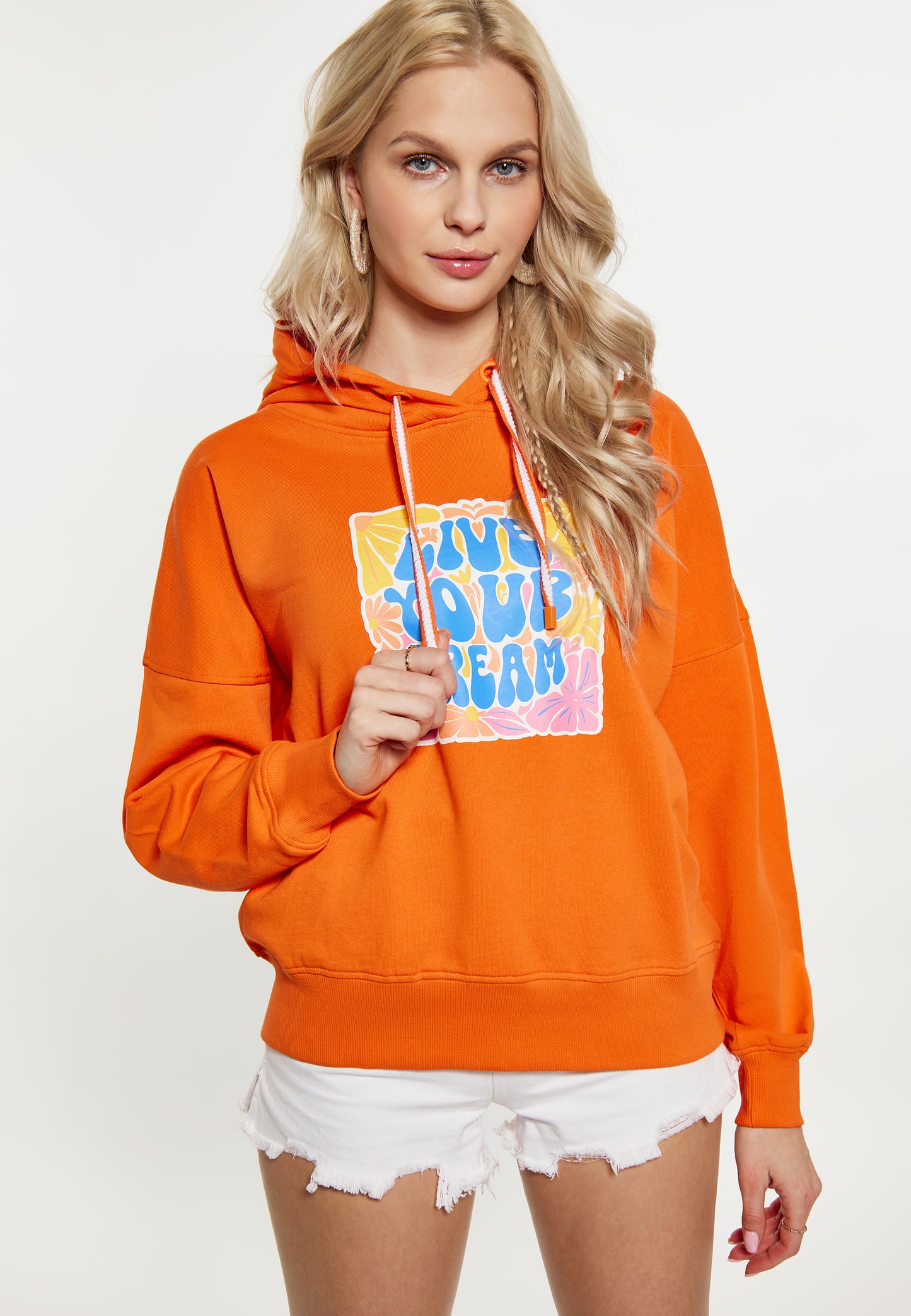 IZIA damska bluza z kapturem