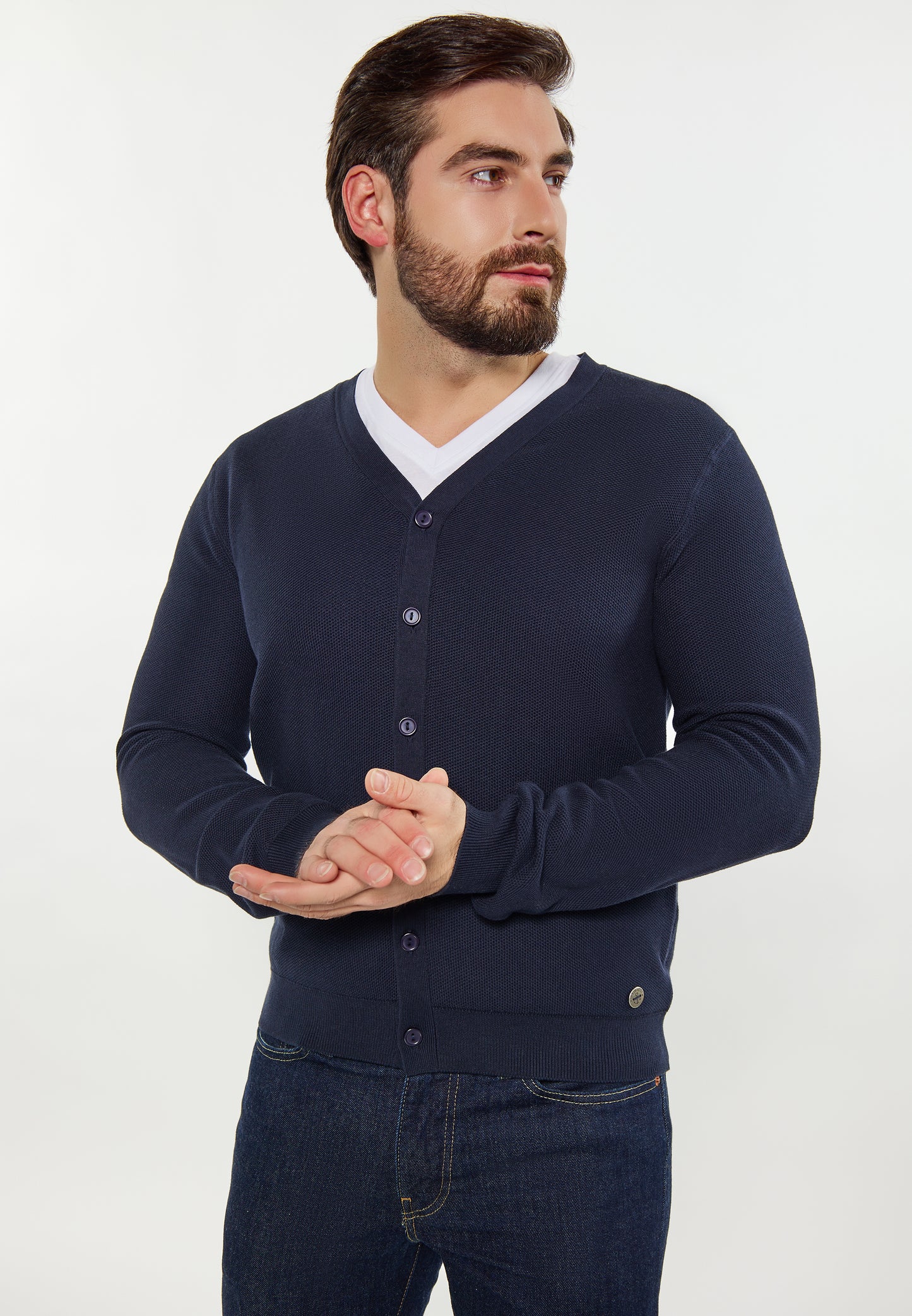 DreiMaster Maritim men's cardigan