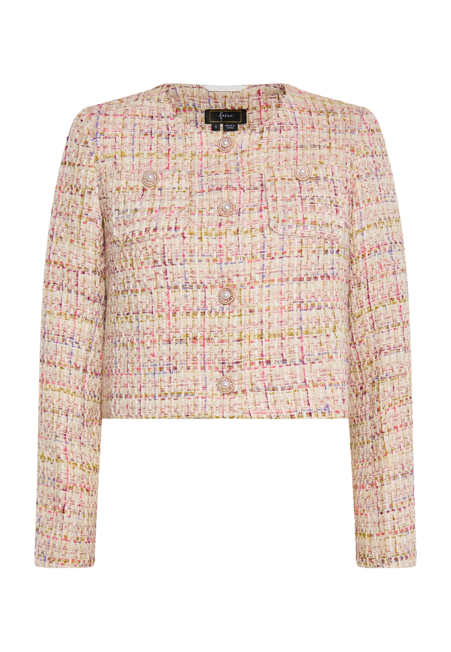 faina women's short blazer