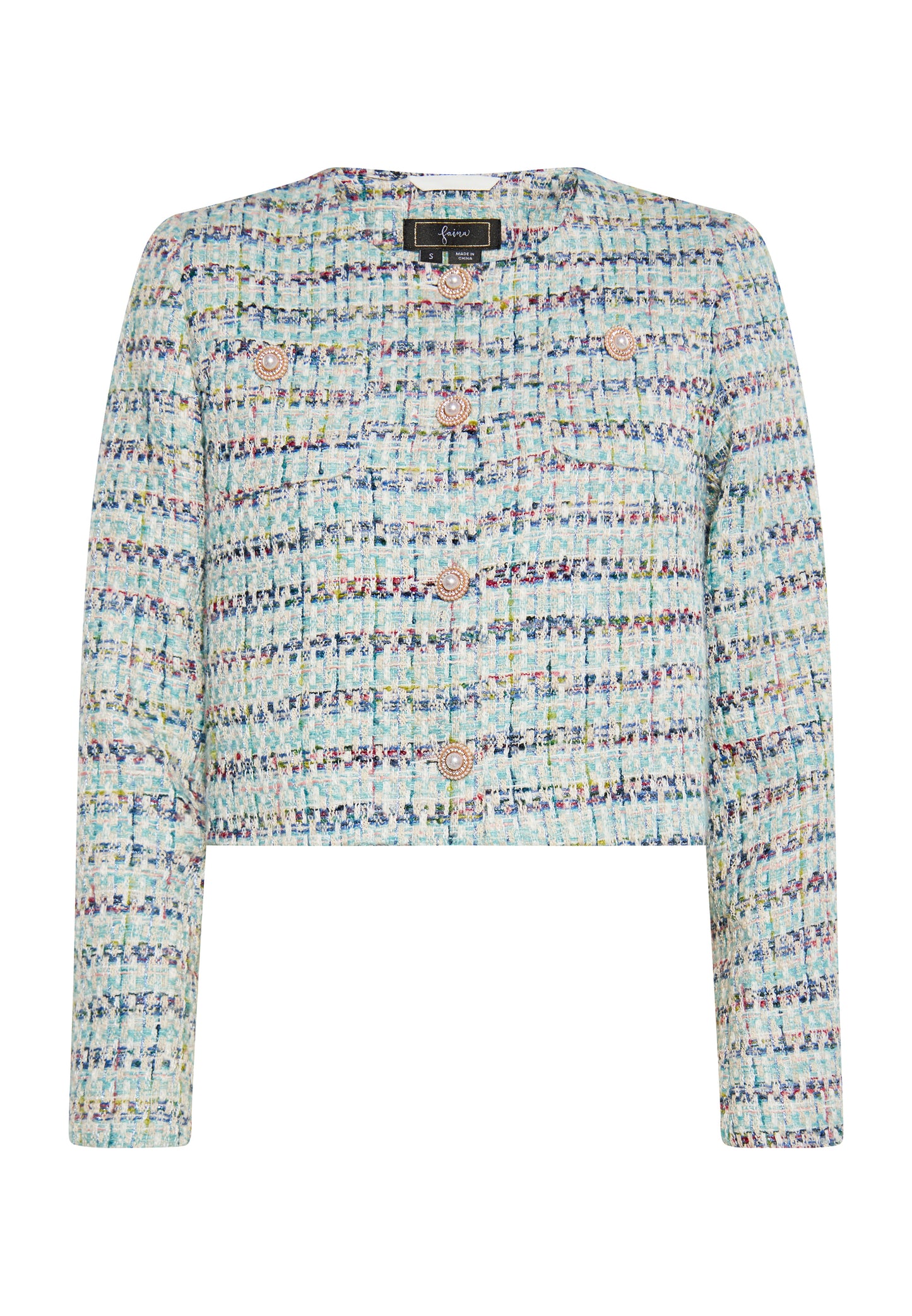 faina women's short blazer