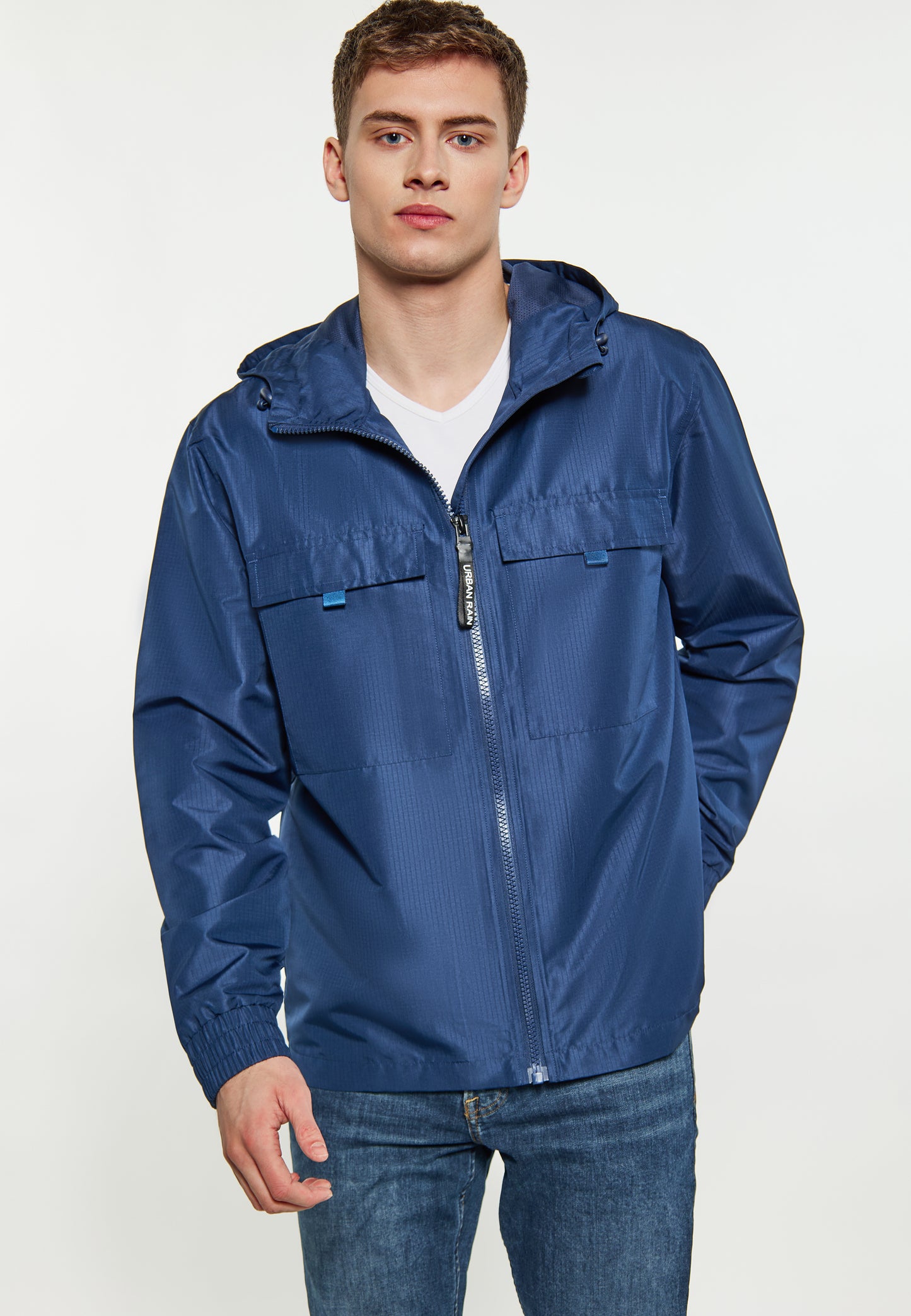 urban rain by Schmuddelwedda men's anorak