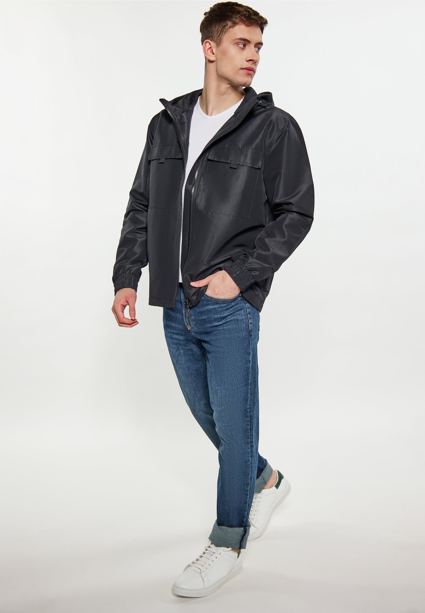 urban rain by Schmuddelwedda men's anorak