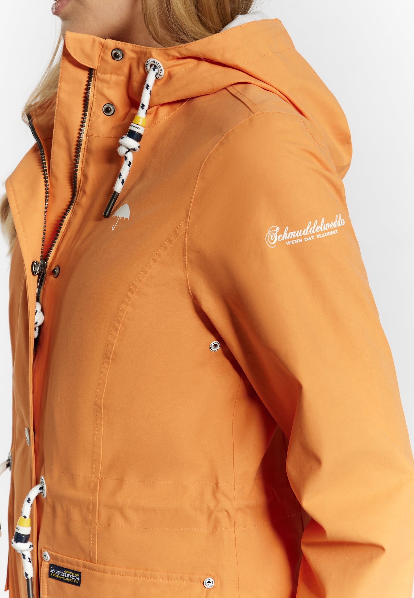 Schmuddelwedda women's rain parka