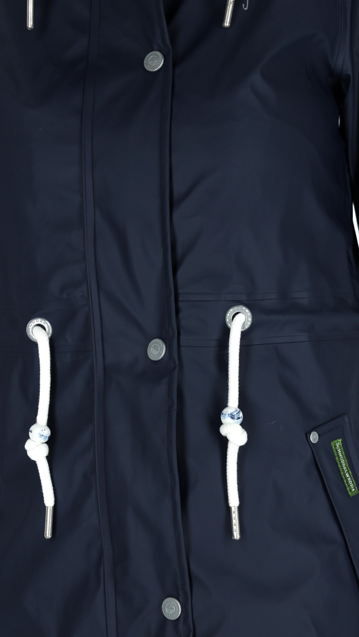 Schmuddelwedda women's rain coat made from recycled polyester