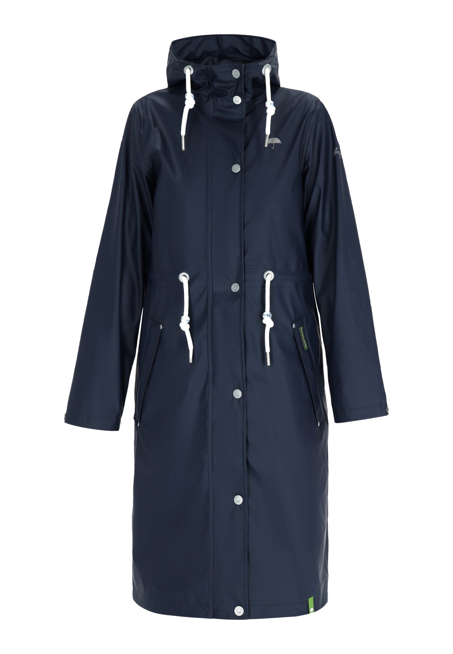 Schmuddelwedda women's rain coat made from recycled polyester