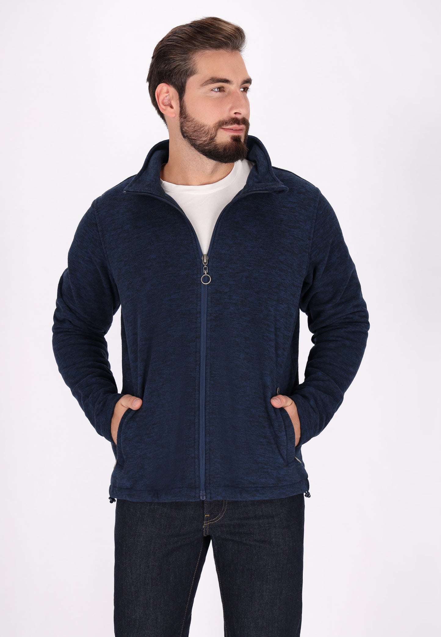 DreiMaster Maritim men's fleece jacket