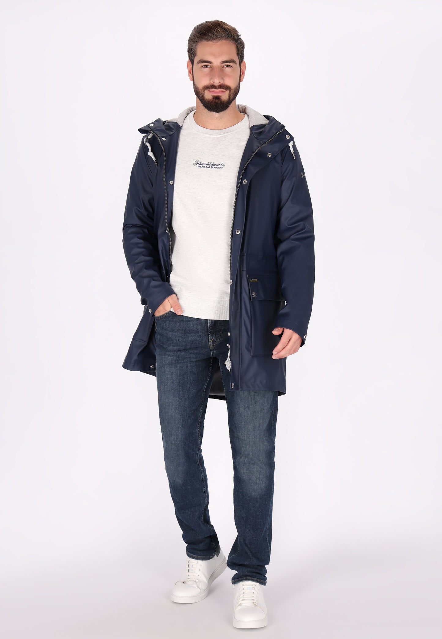 Schmuddelwedda men's rain coat