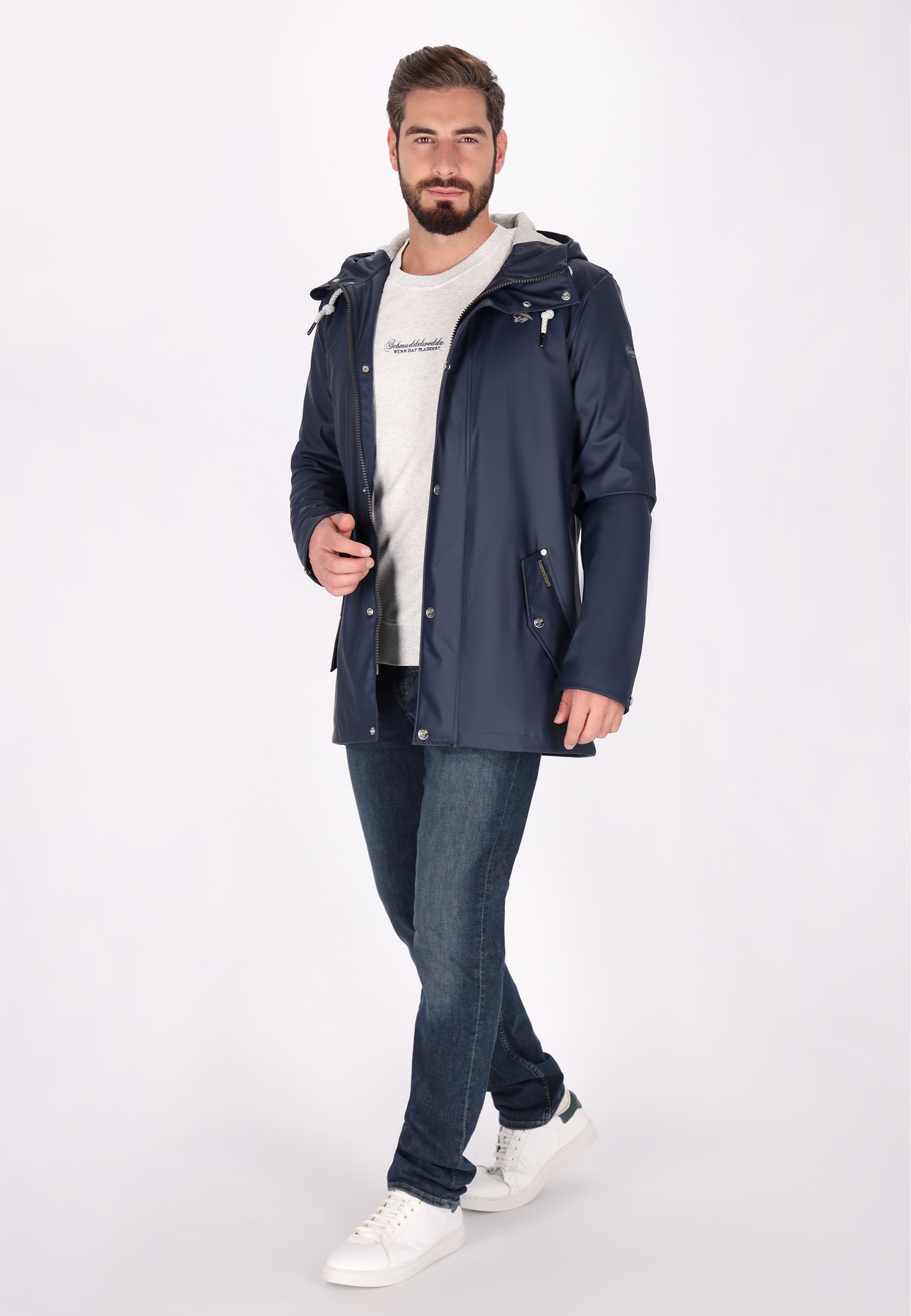 Schmuddelwedda men's rain jacket