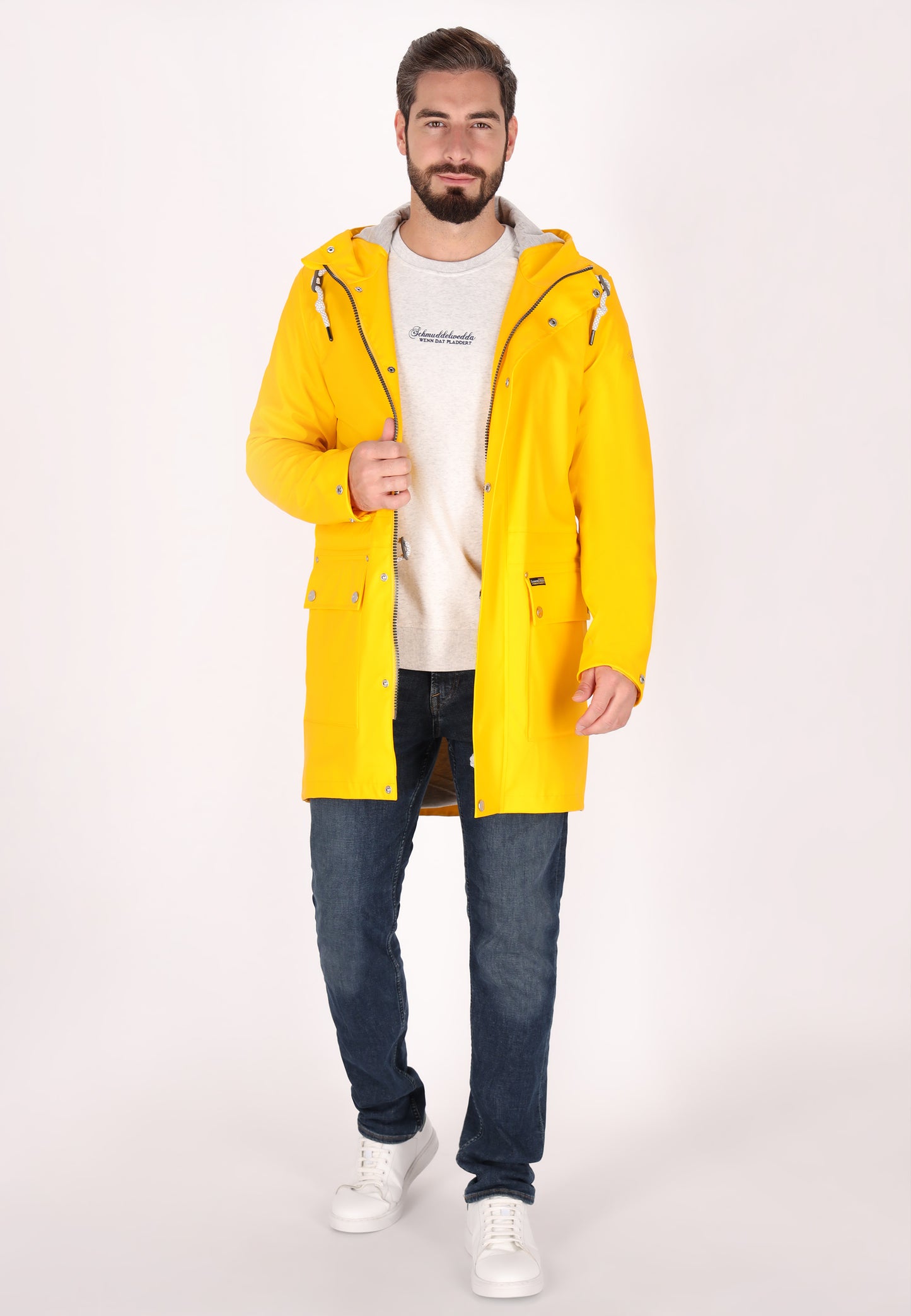 Schmuddelwedda men's rain coat