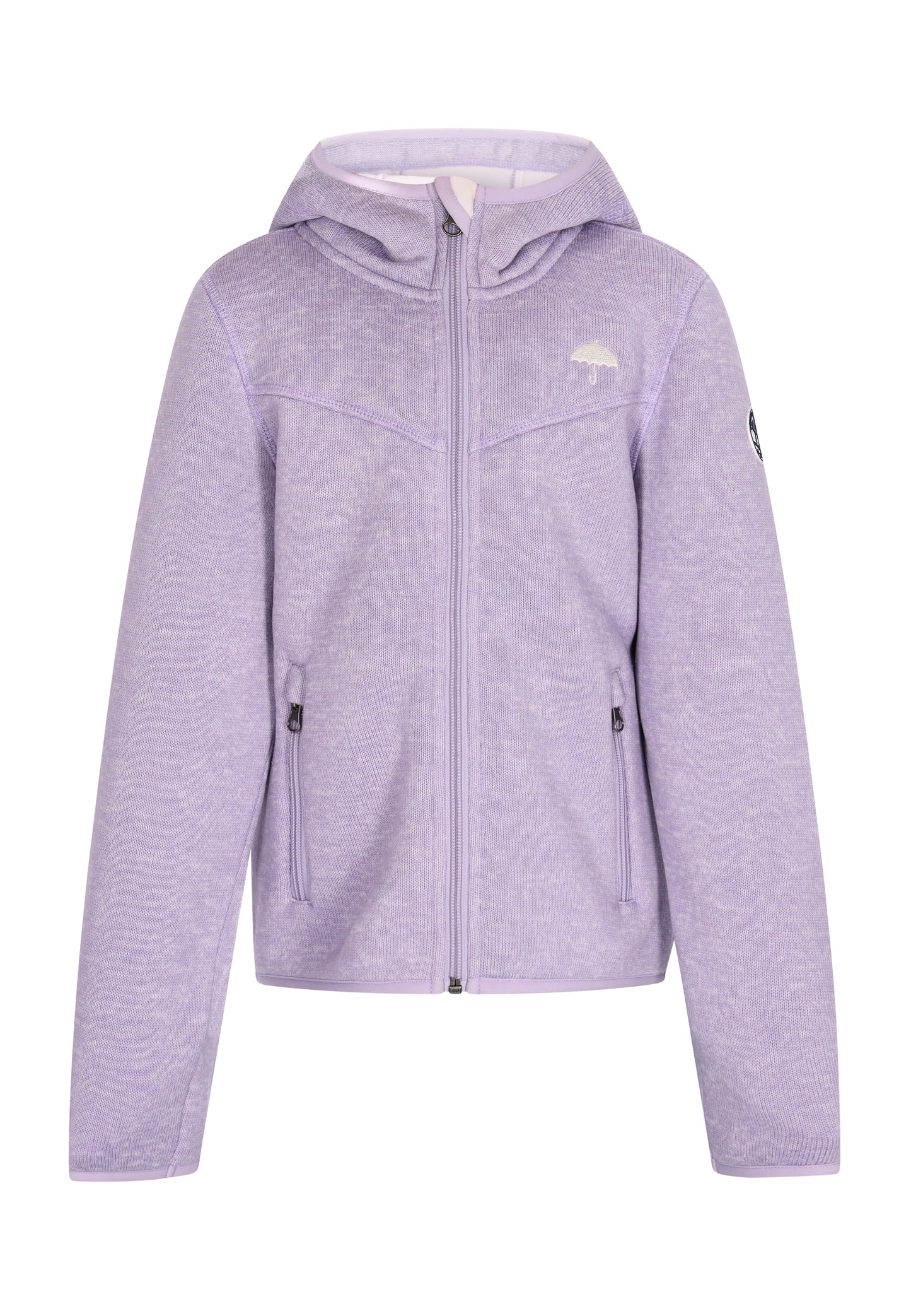 Schmuddelwedda girl's knitted fleece jacket