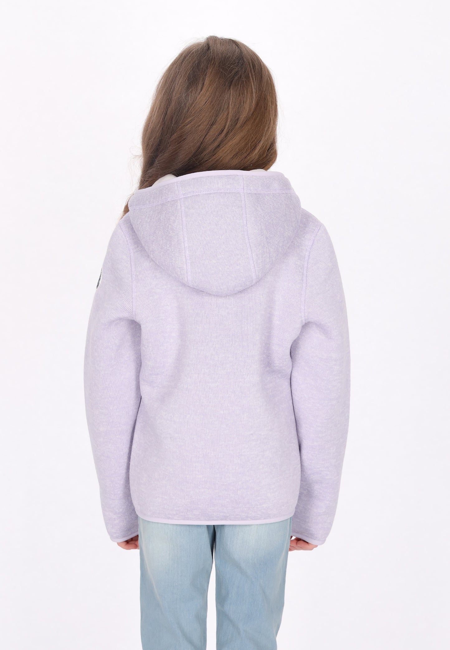 Schmuddelwedda girl's knitted fleece jacket