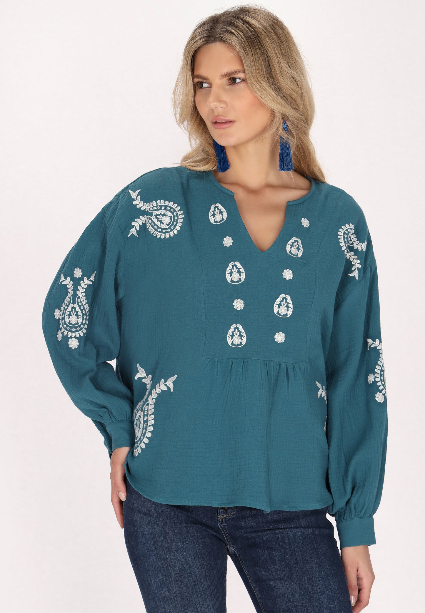 usha FESTIVAL women's blouse