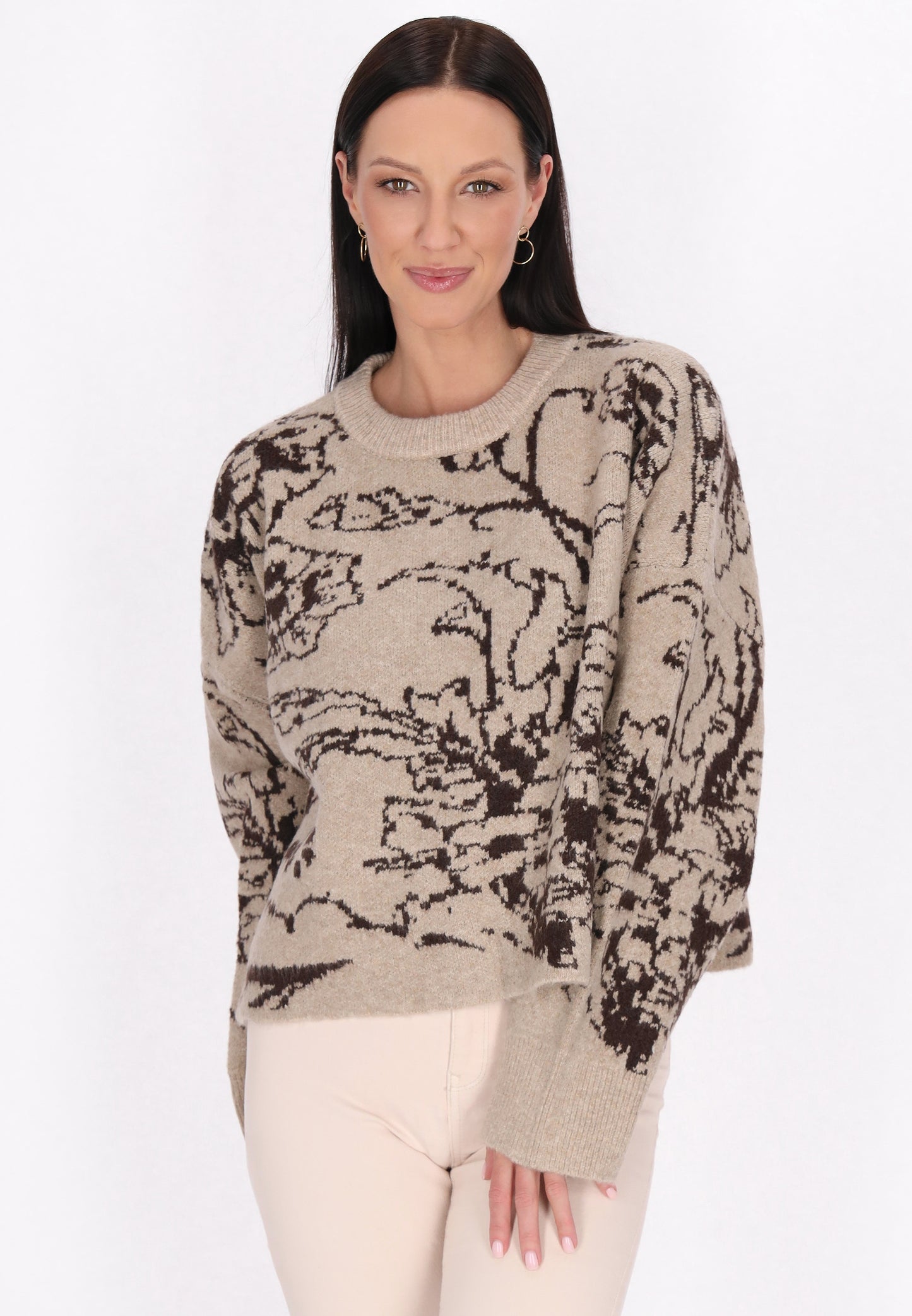 usha women's sweater