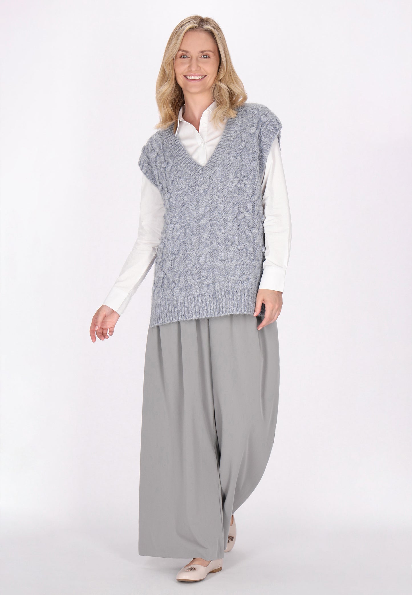 usha WHITE LABEL women's sweater vest