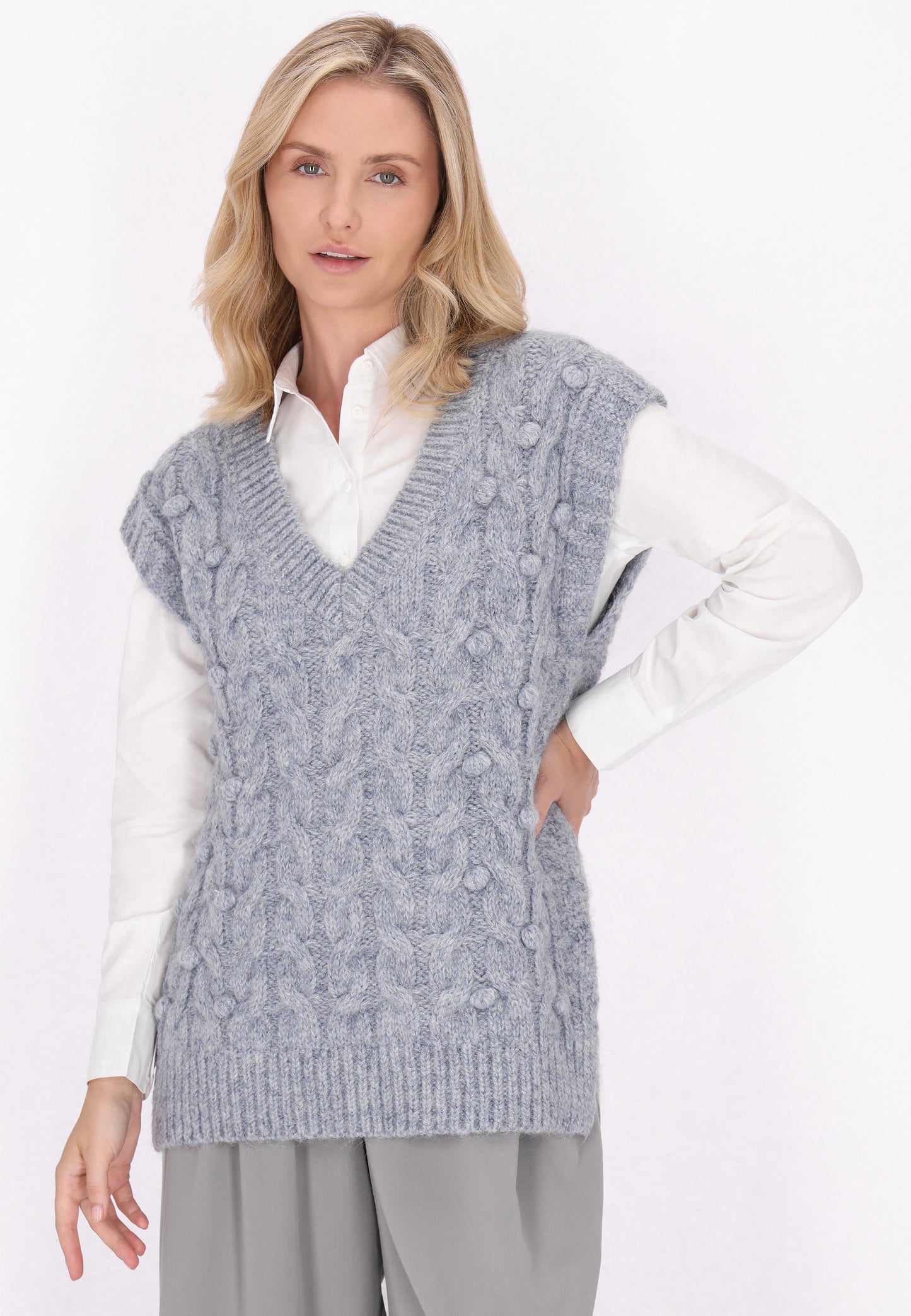usha WHITE LABEL women's sweater vest