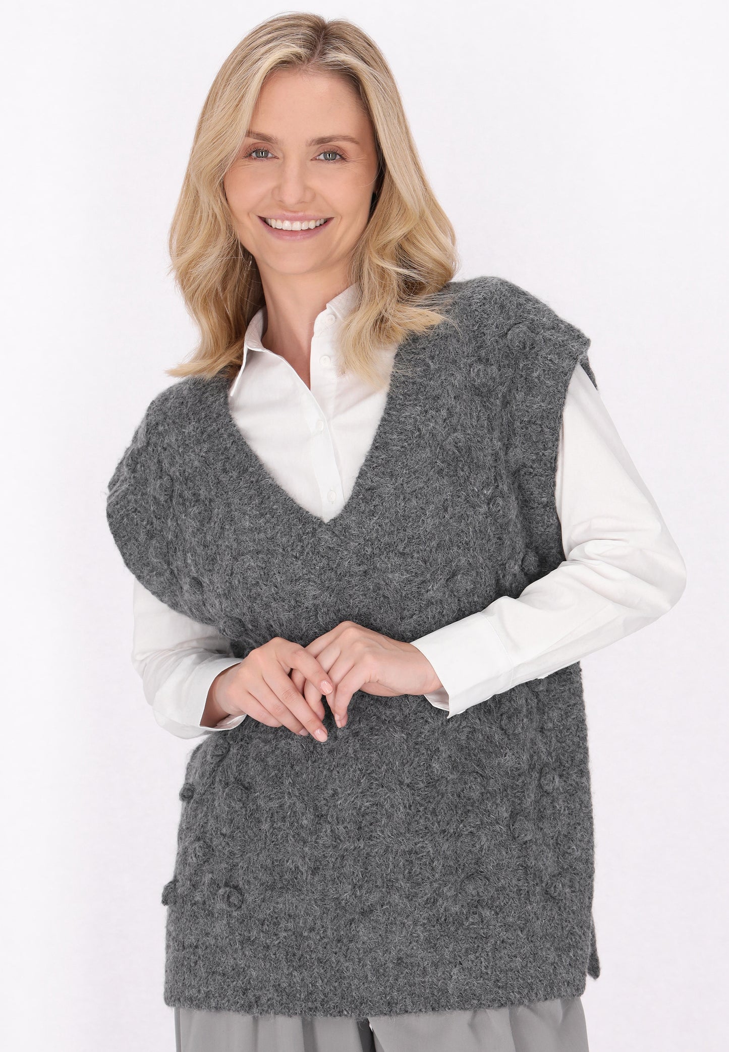usha WHITE LABEL women's sweater vest