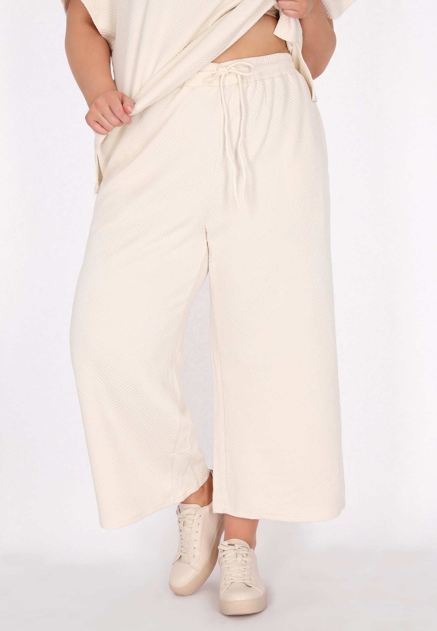 usha damskie spodnie plus size