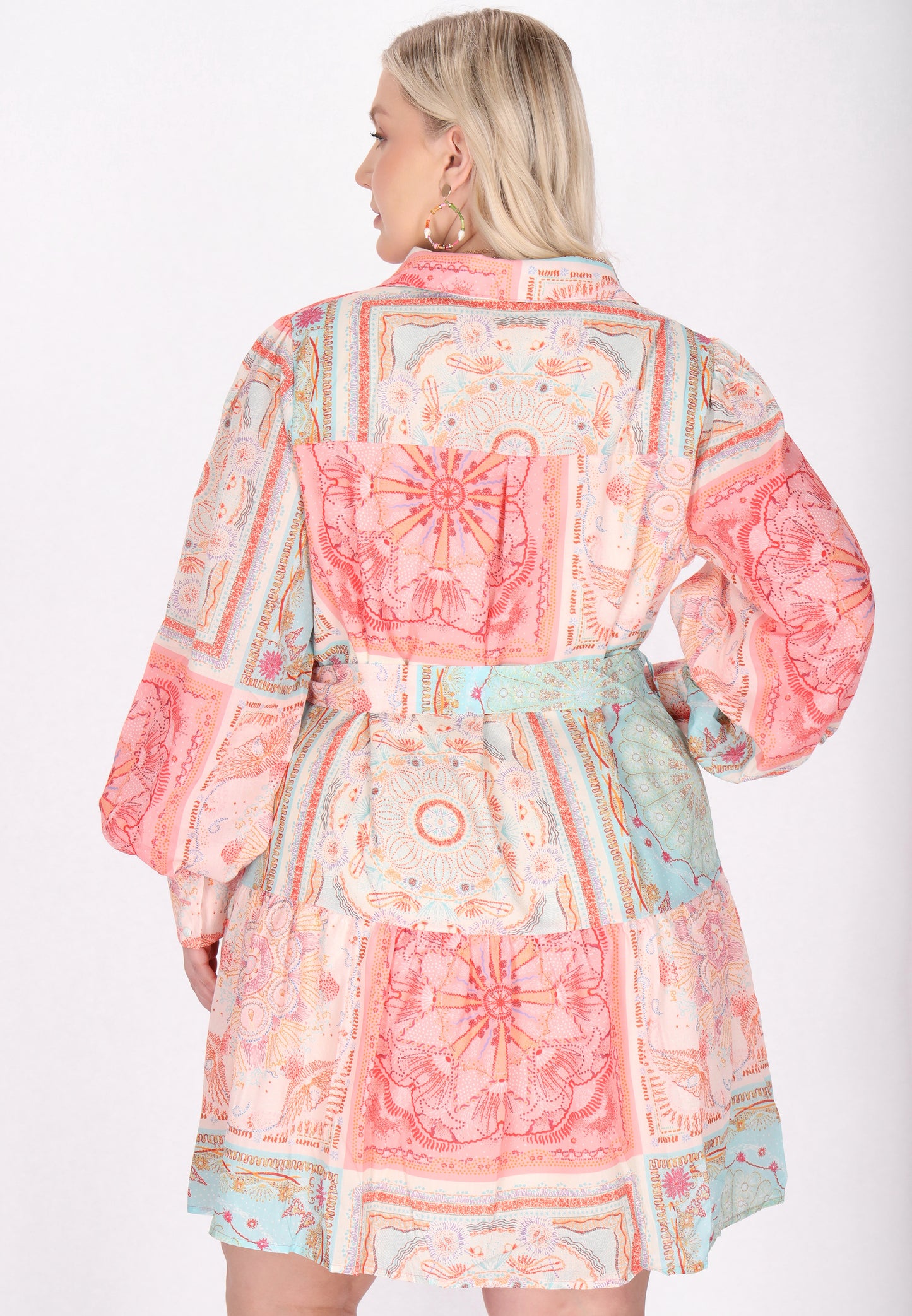 IZIA damska sukienka plus size