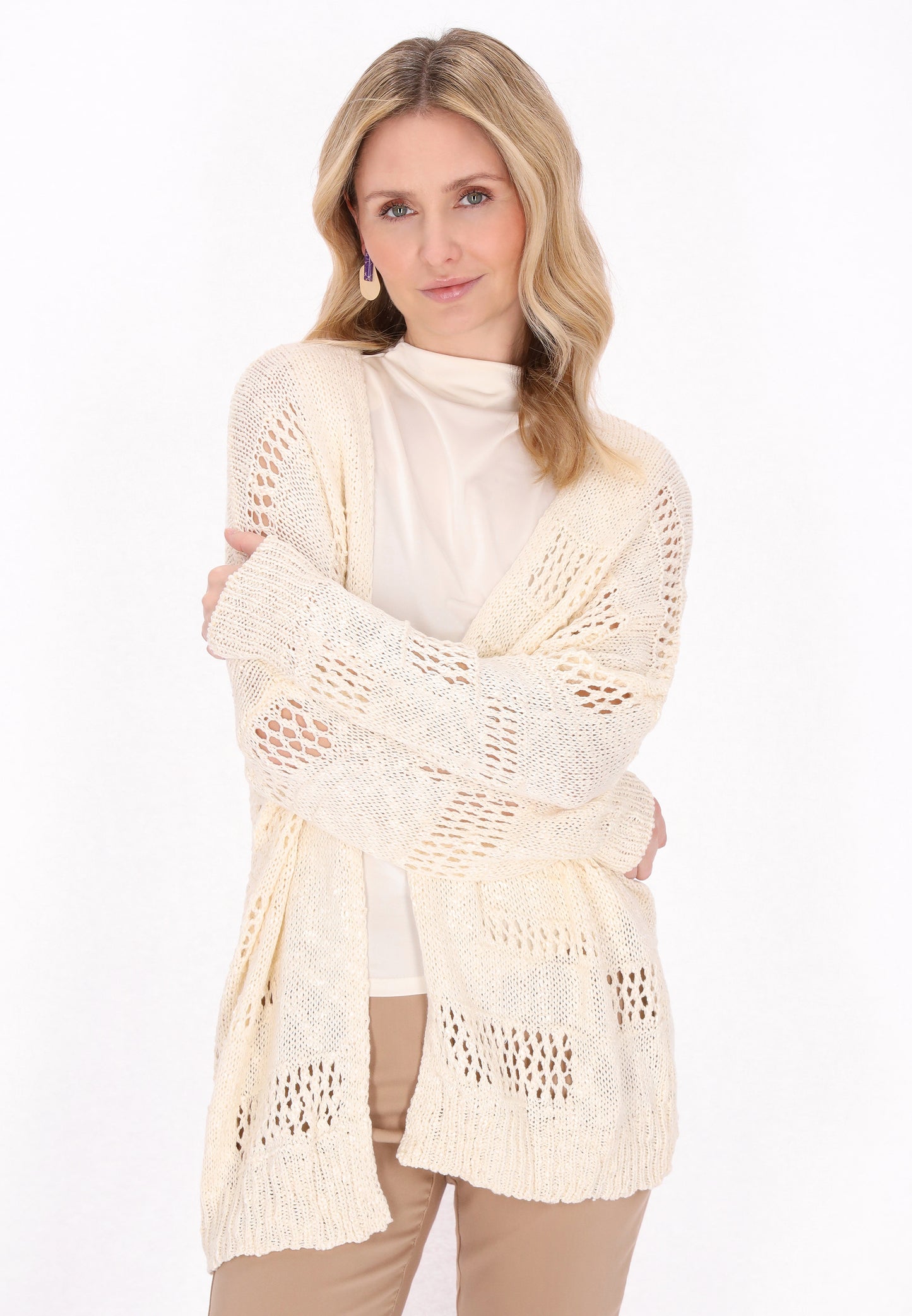 usha women's cardigan