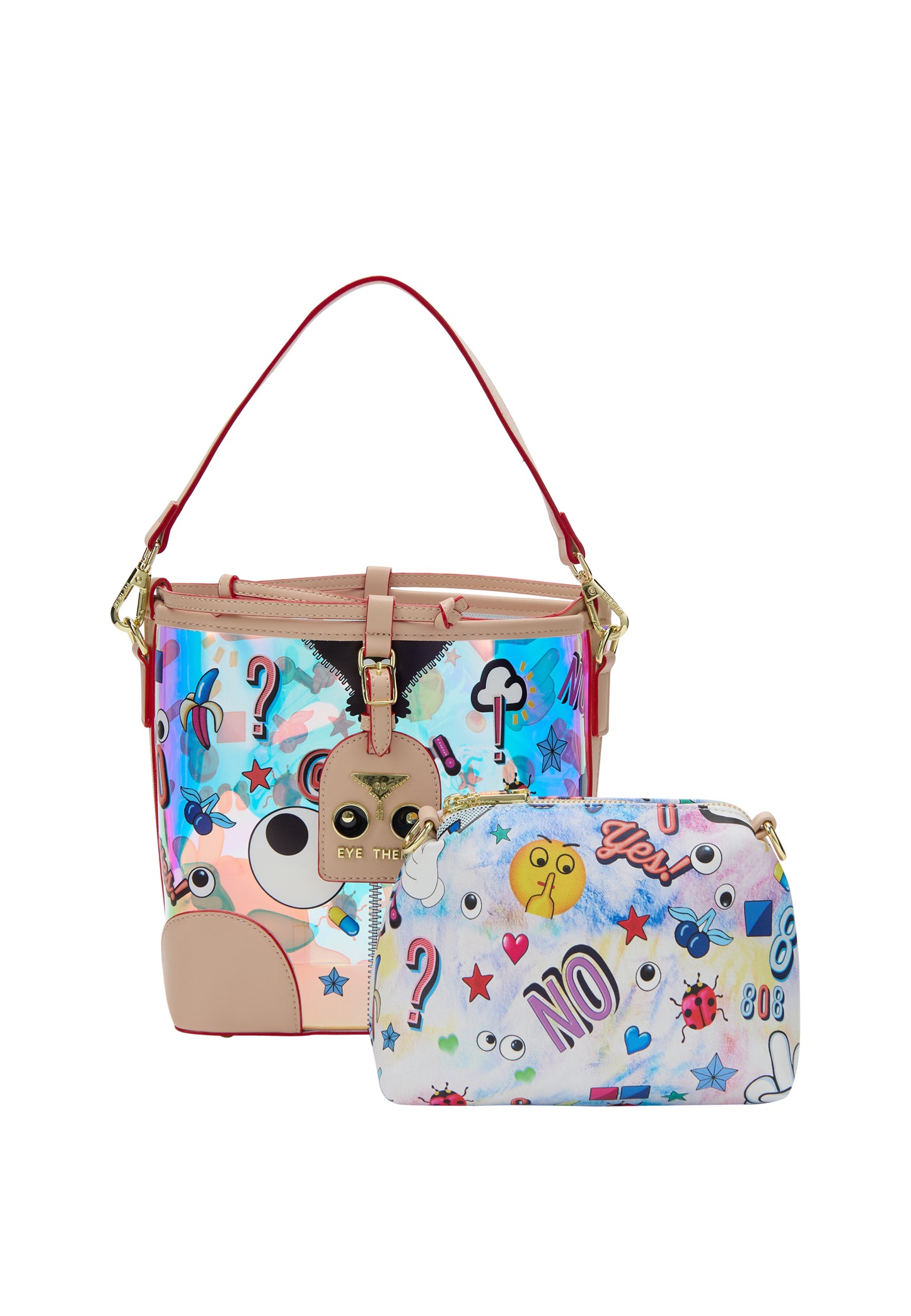 myMo pop EYETHEME damska torebka 2-In-1 z saszetk�
