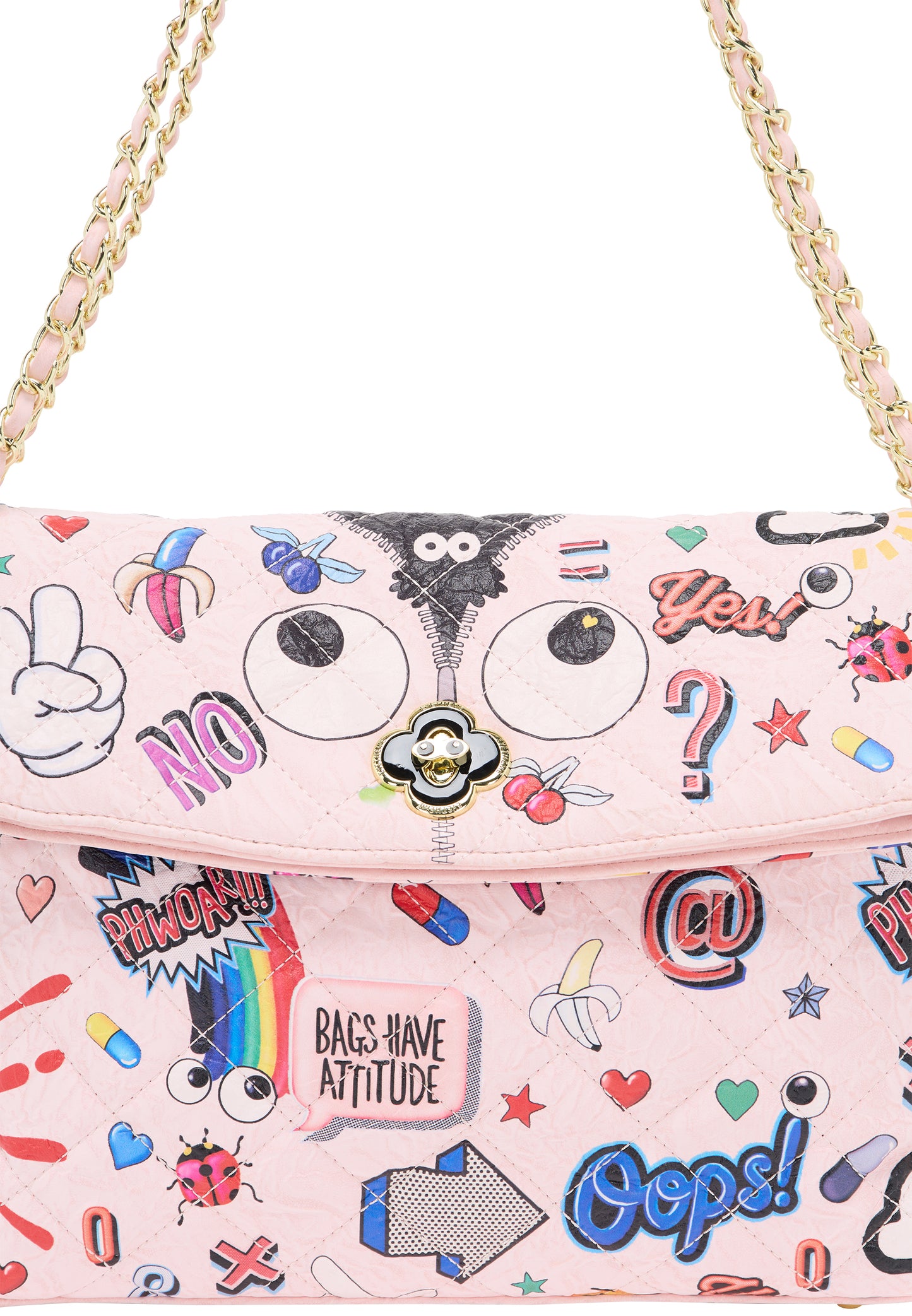myMo pop EYETHEME women's flap bag