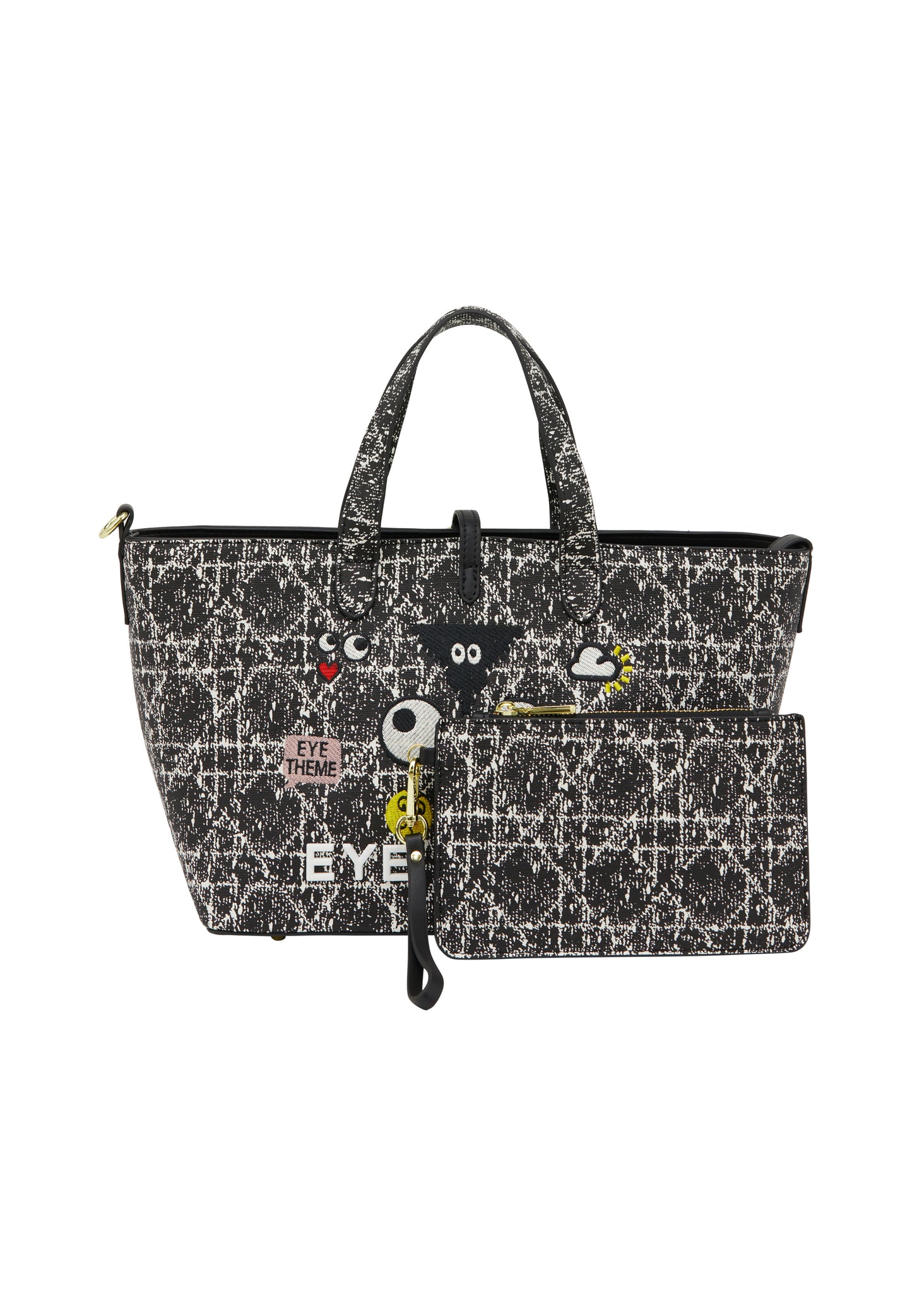 myMo pop EYETHEME women's 2 In-1 tote bag set