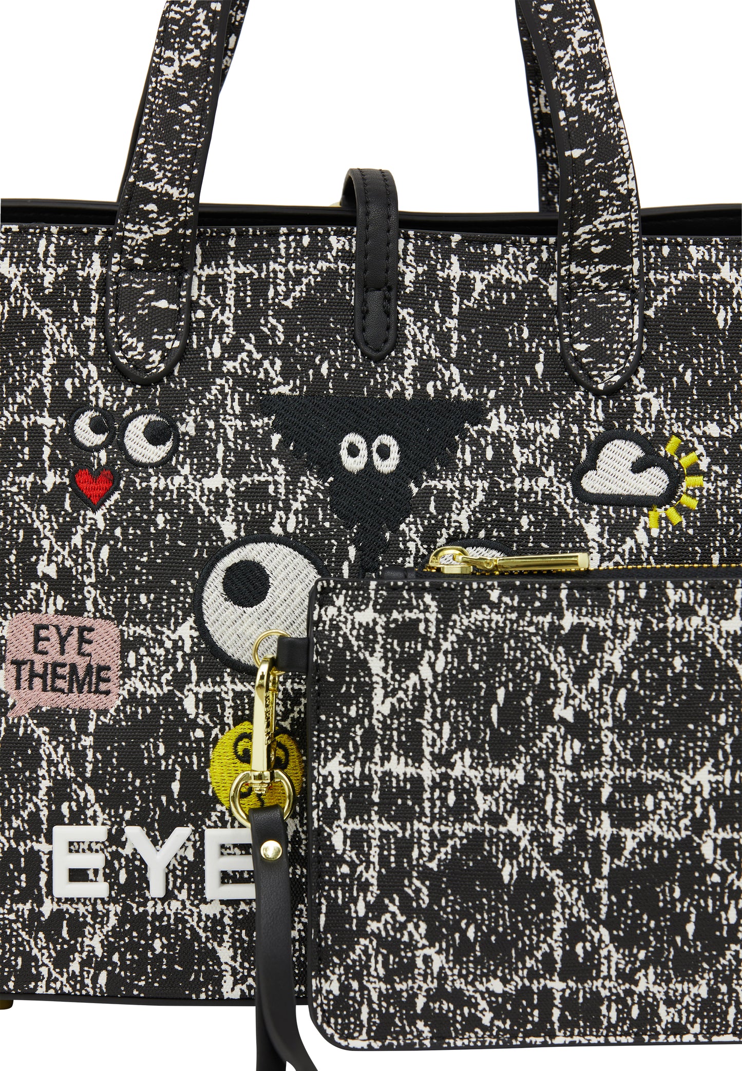 myMo pop EYETHEME women's 2 In-1 tote bag set