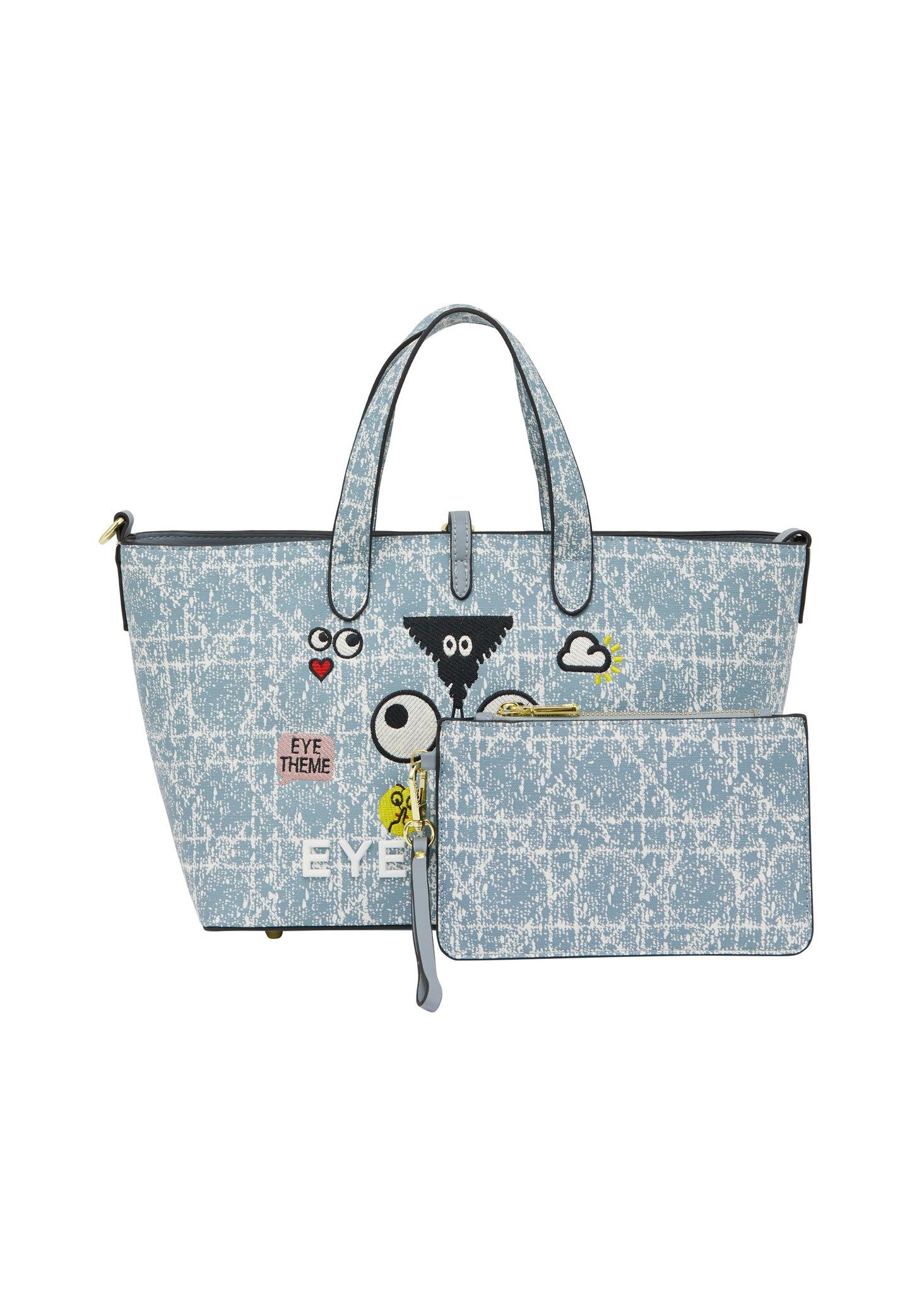myMo pop EYETHEME women's 2 In-1 tote bag set