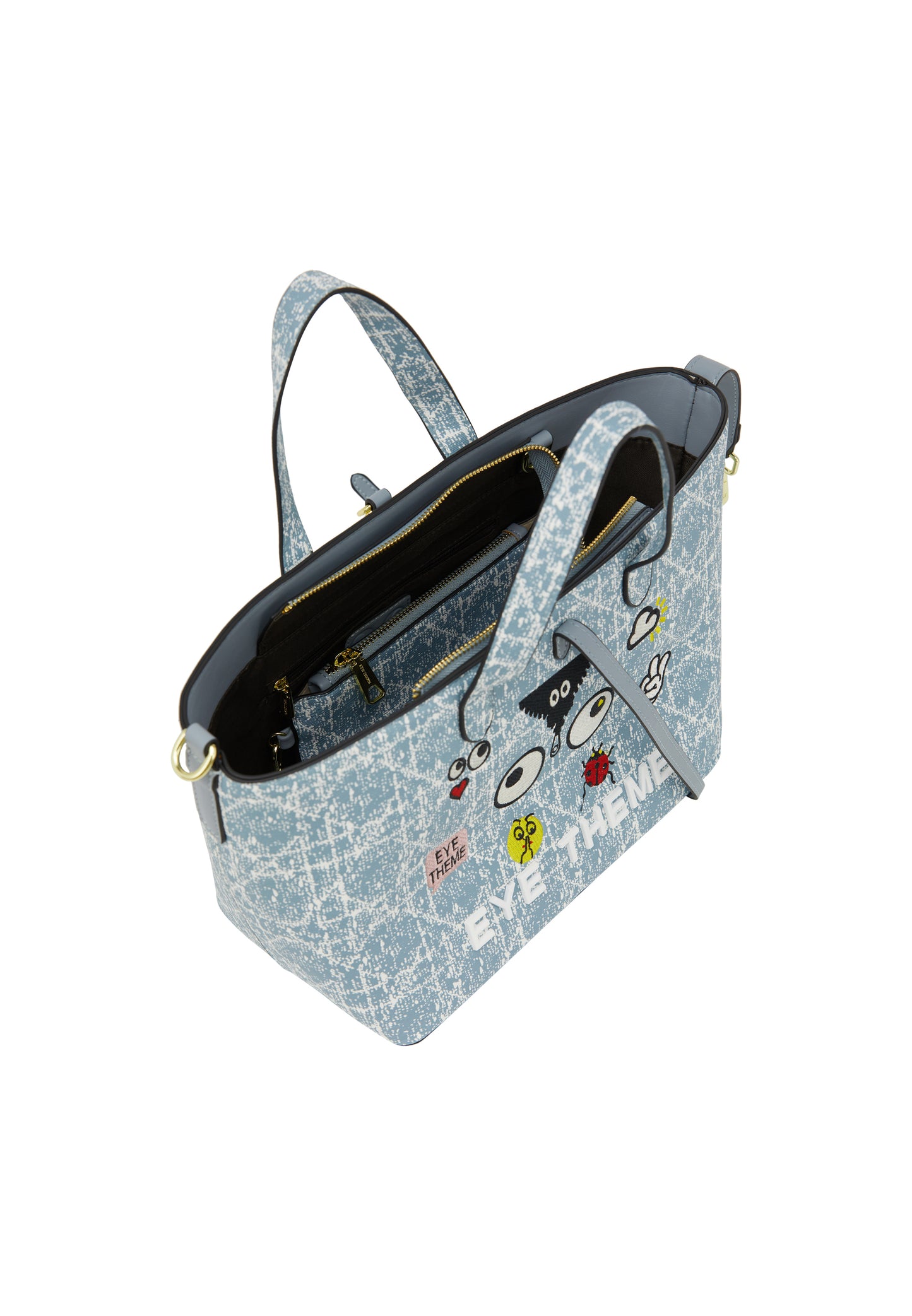 myMo pop EYETHEME women's 2 In-1 tote bag set