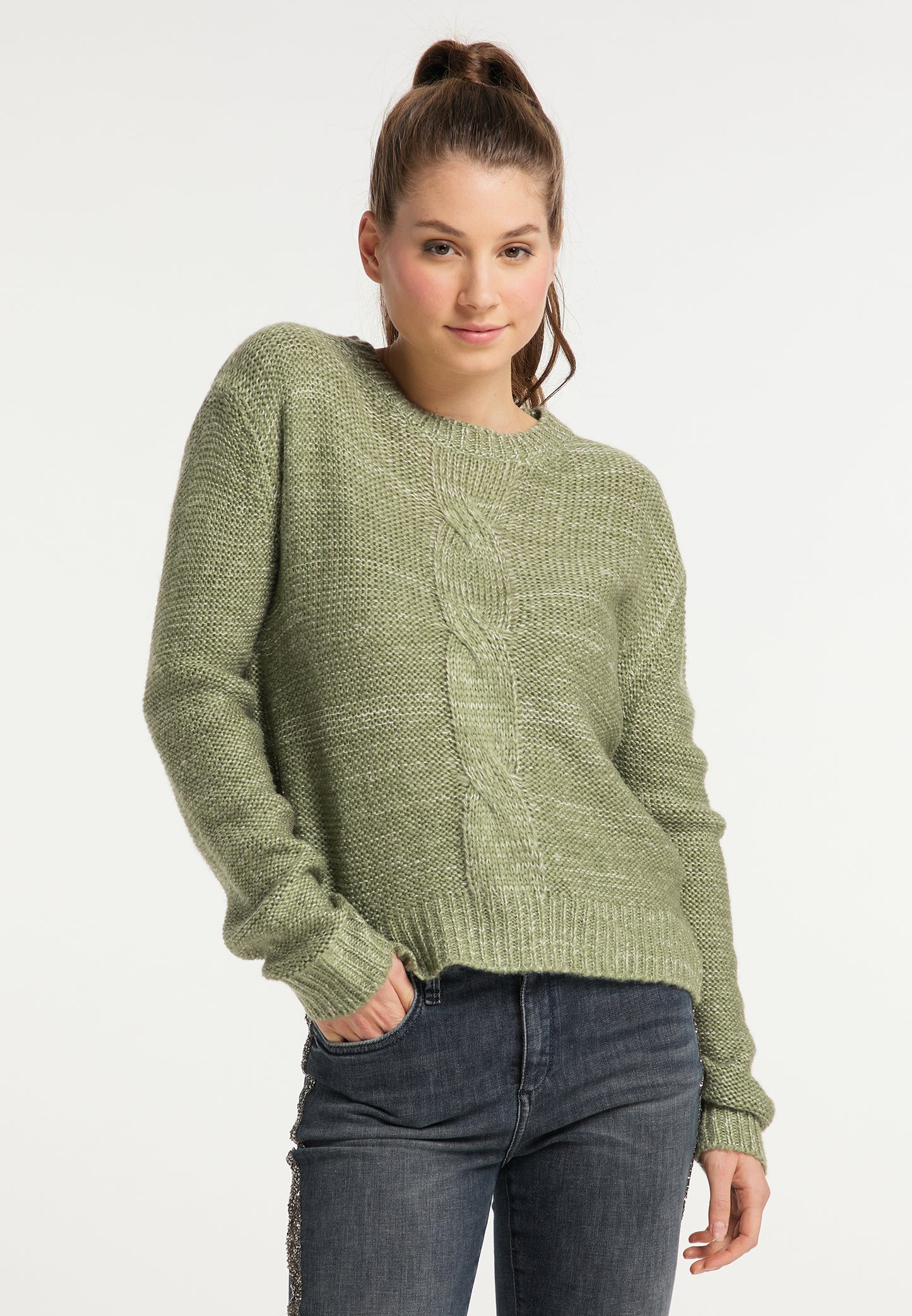 myMo damski sweter dzianinowy