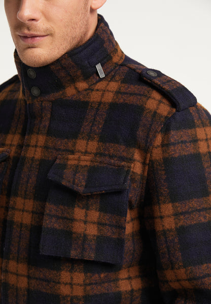 Mo men's checked jacket