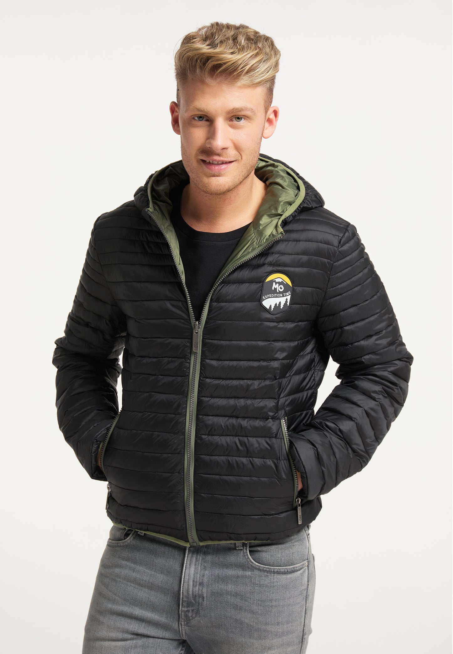Mo men's double-sided jacket