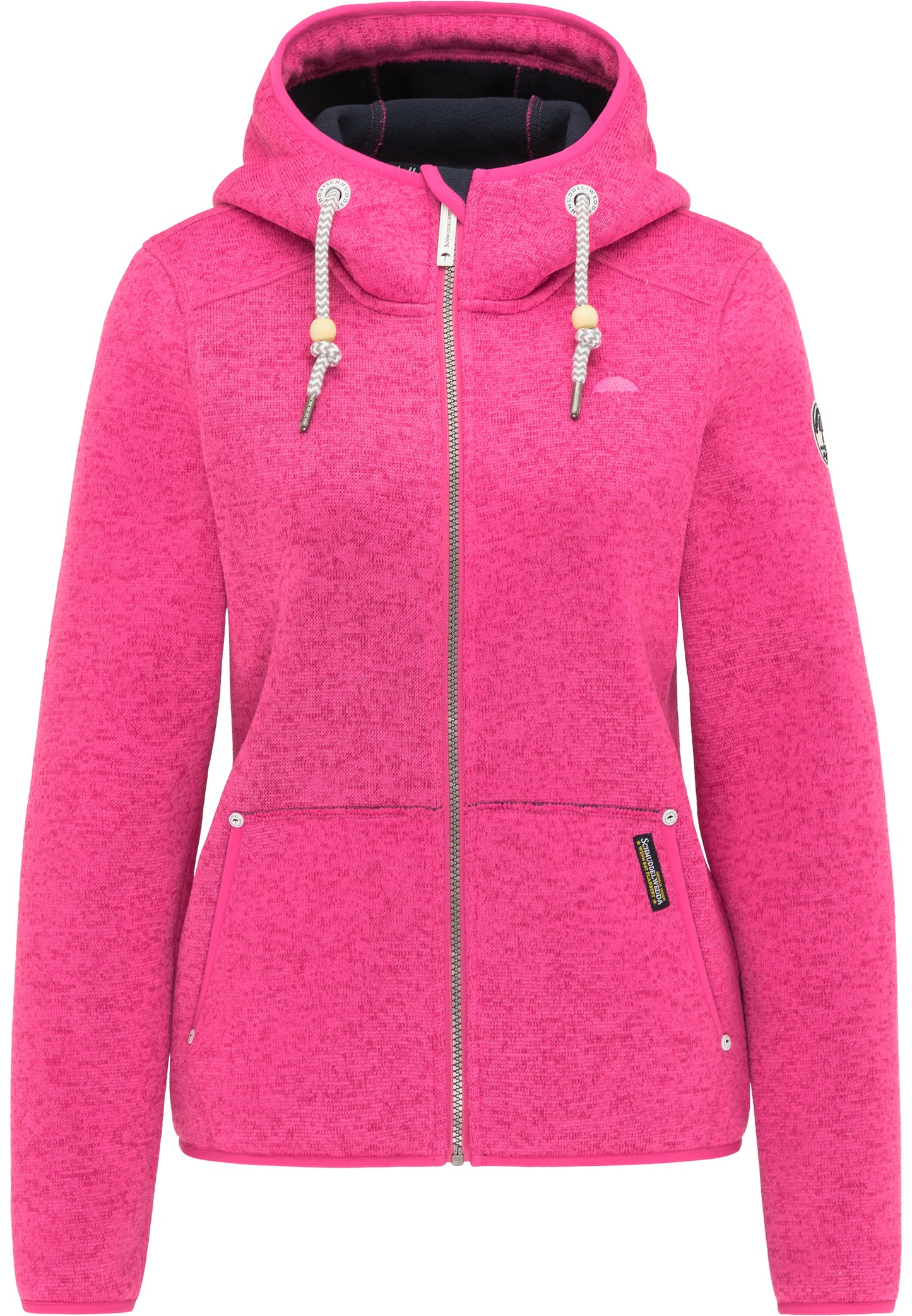 Schmuddelwedda women's knitted fleece jacket
