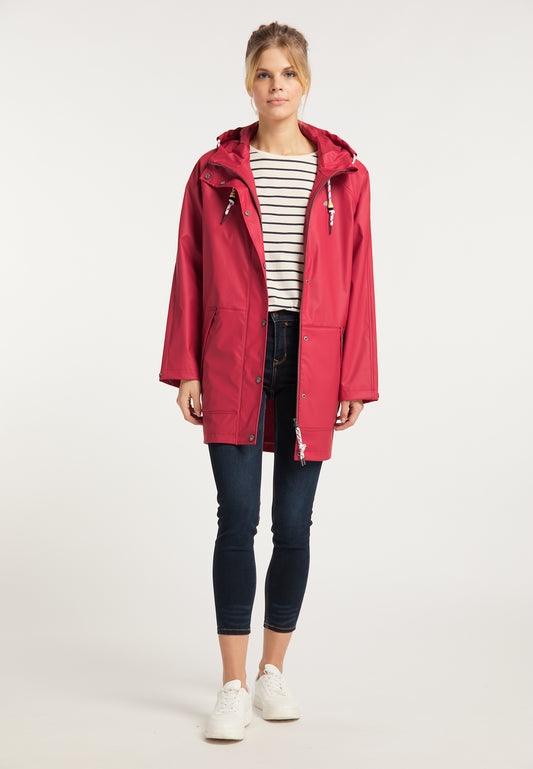 Schmuddelwedda women's oversize rain parka
