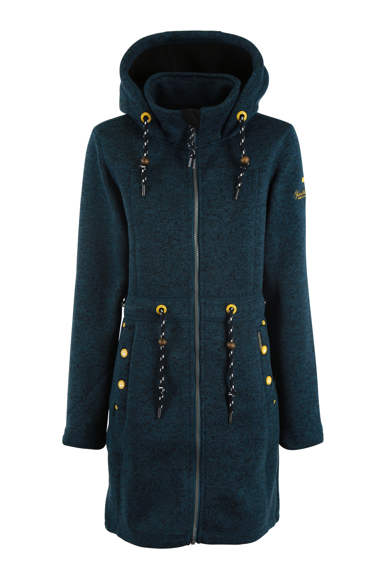 Schmuddelwedda women's knit fleece coat