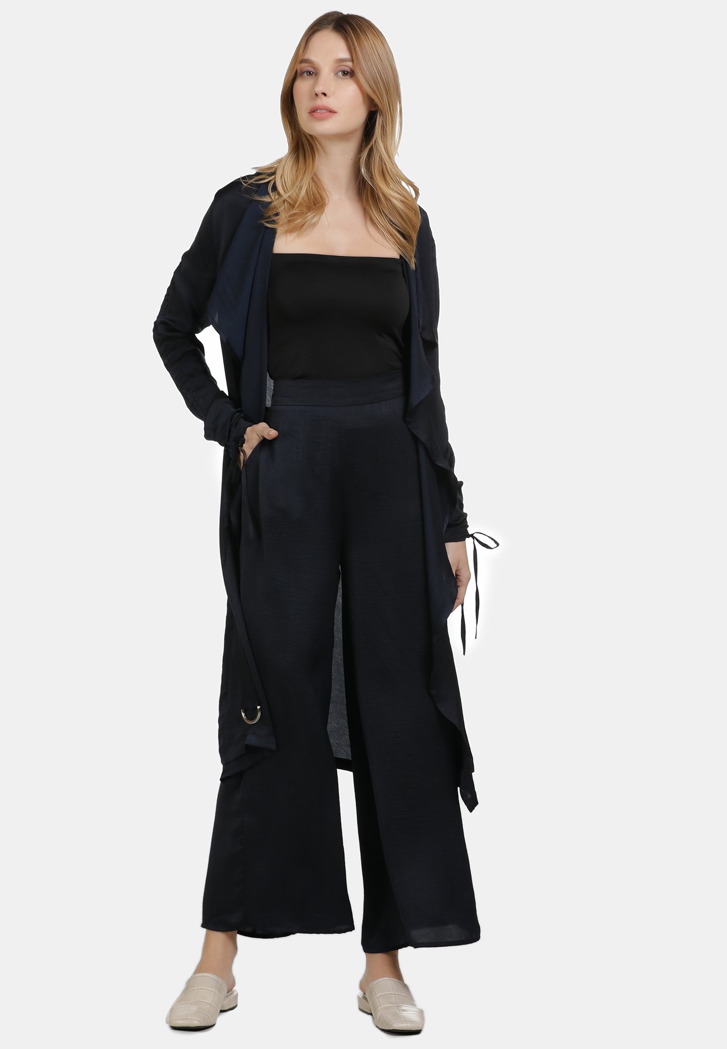 DreiMaster Vintage women's satin coat