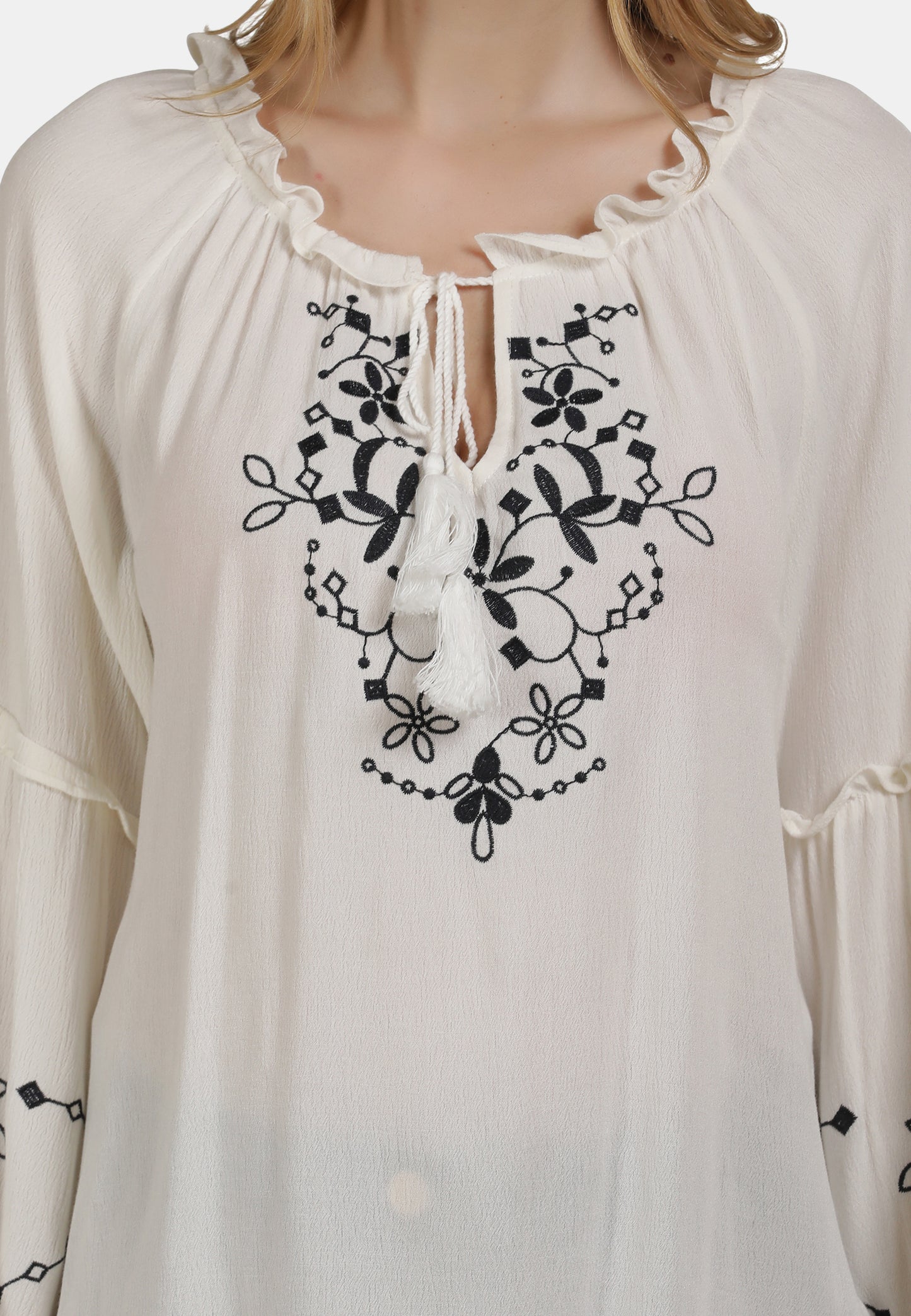 DreiMaster Vintage women's slip-on blouse
