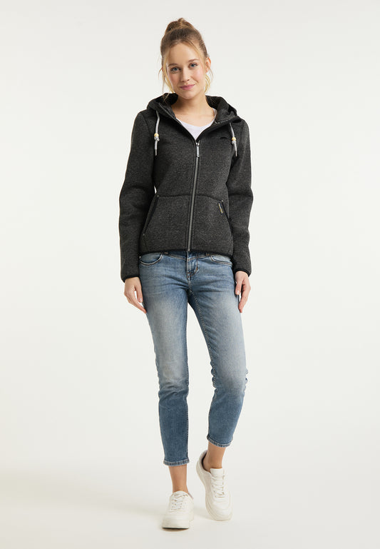 Schmuddelwedda women's knitted fleece jacket