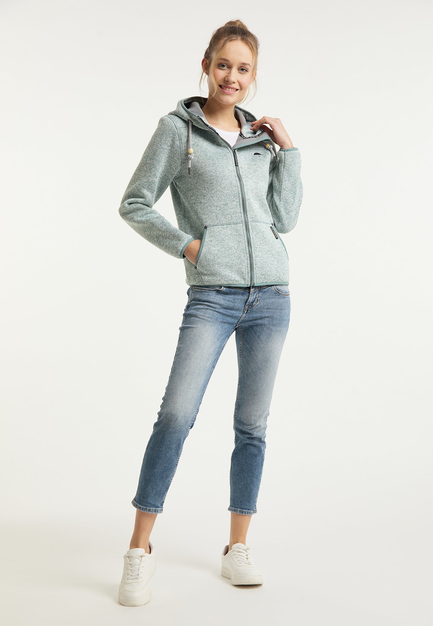 Schmuddelwedda women's knitted fleece jacket