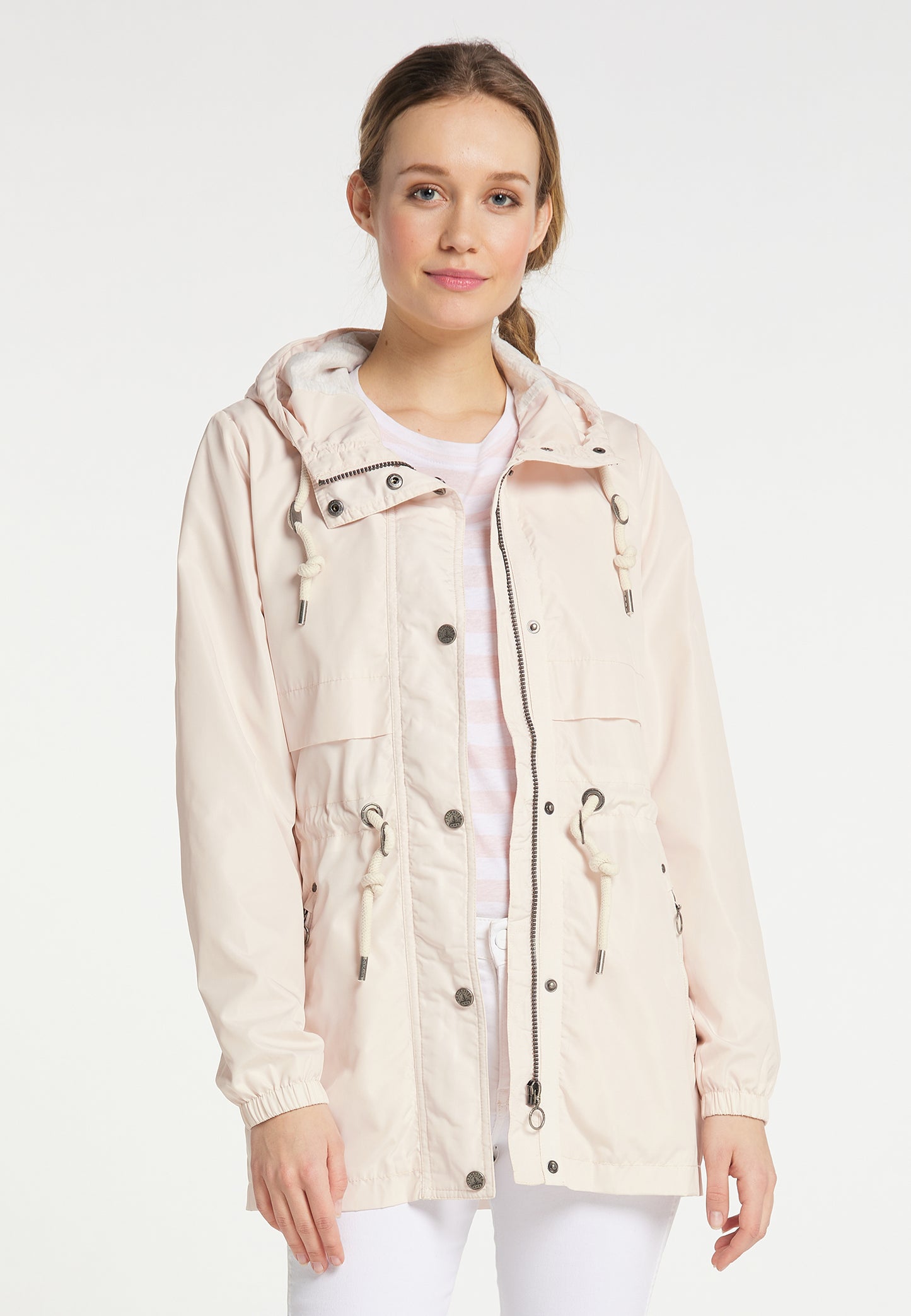 DreiMaster Maritim women's shiny transition jacket