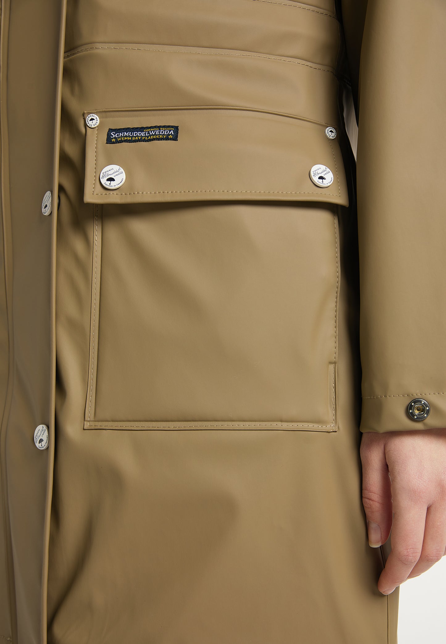 Schmuddelwedda women's rain coat