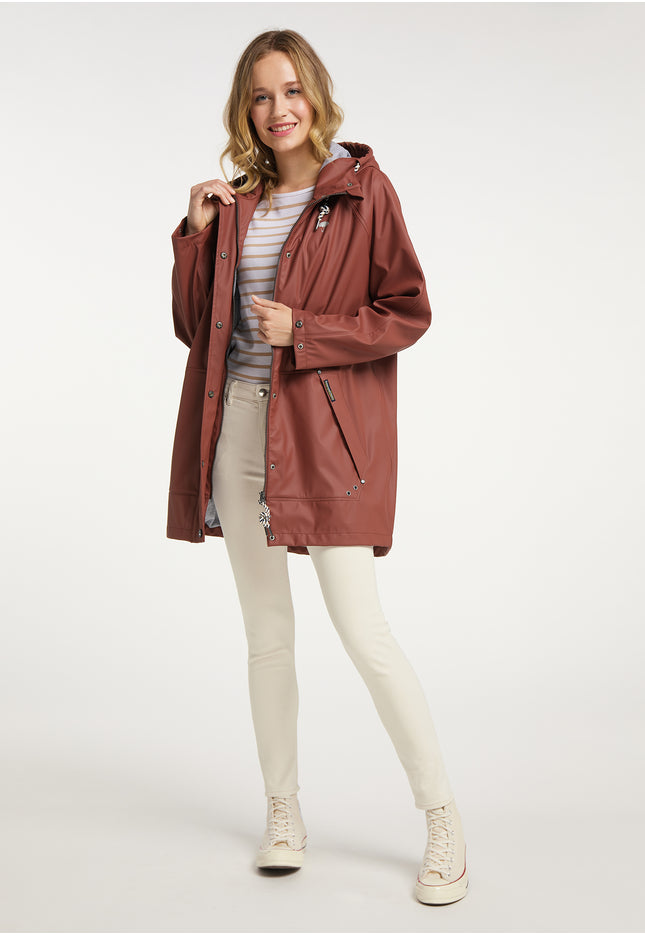 Schmuddelwedda Women's Oversize Rain Parka