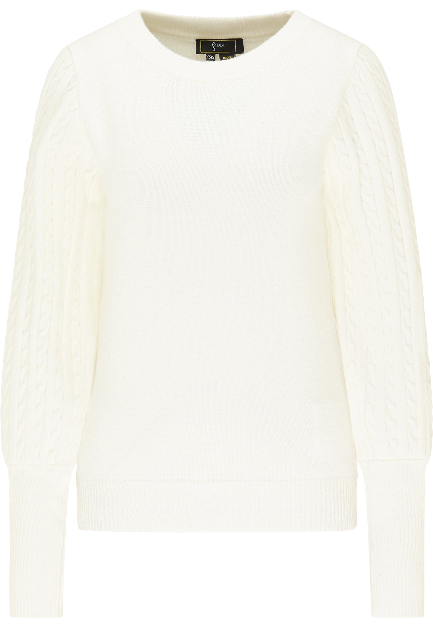 faina damski sweter dzianinowy