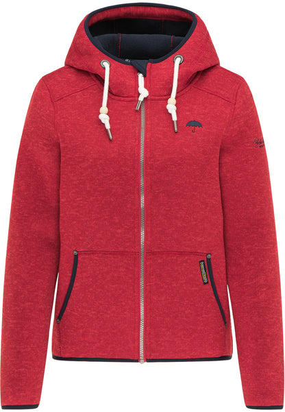 Schmuddelwedda women's knitted fleece jacket