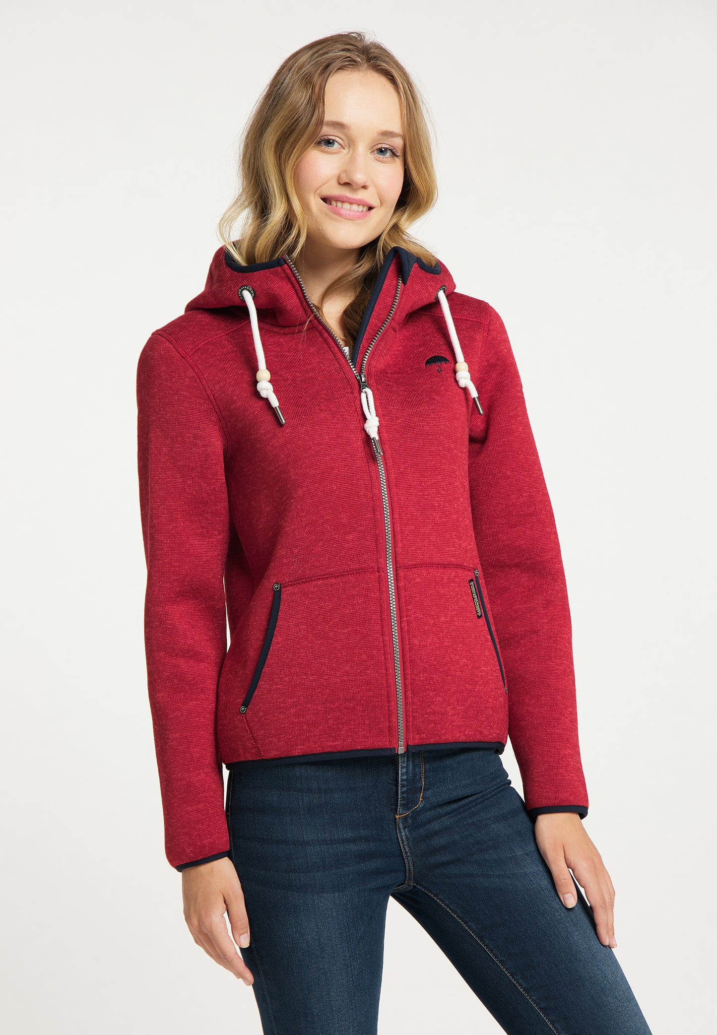 Schmuddelwedda women's knitted fleece jacket