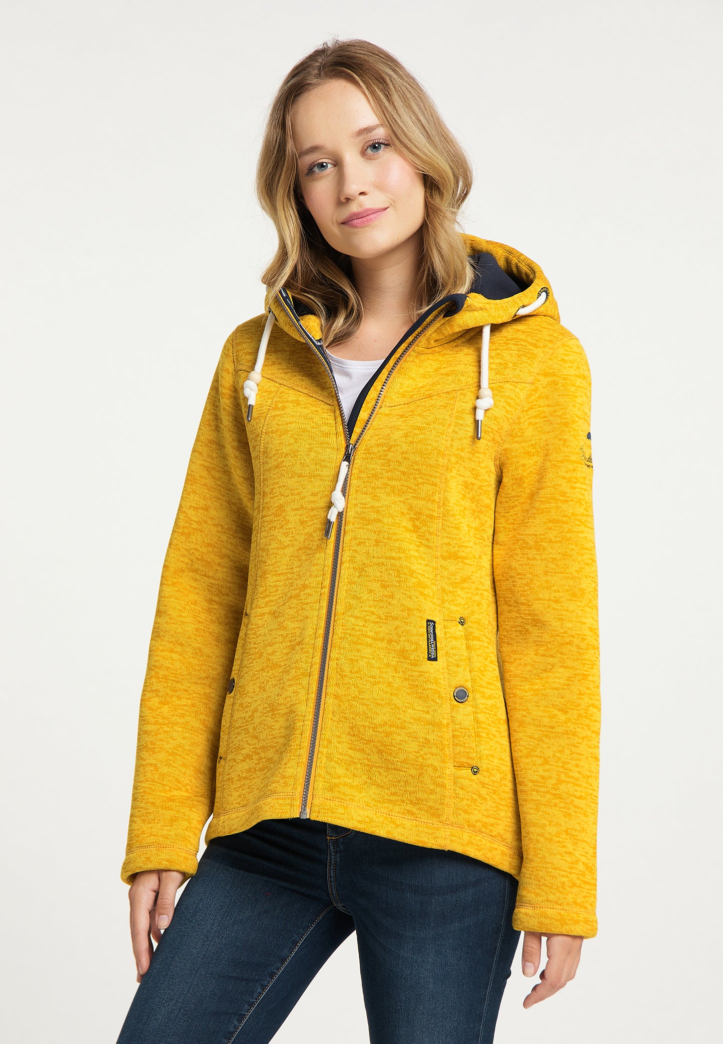 Schmuddelwedda women's knitted fleece jacket